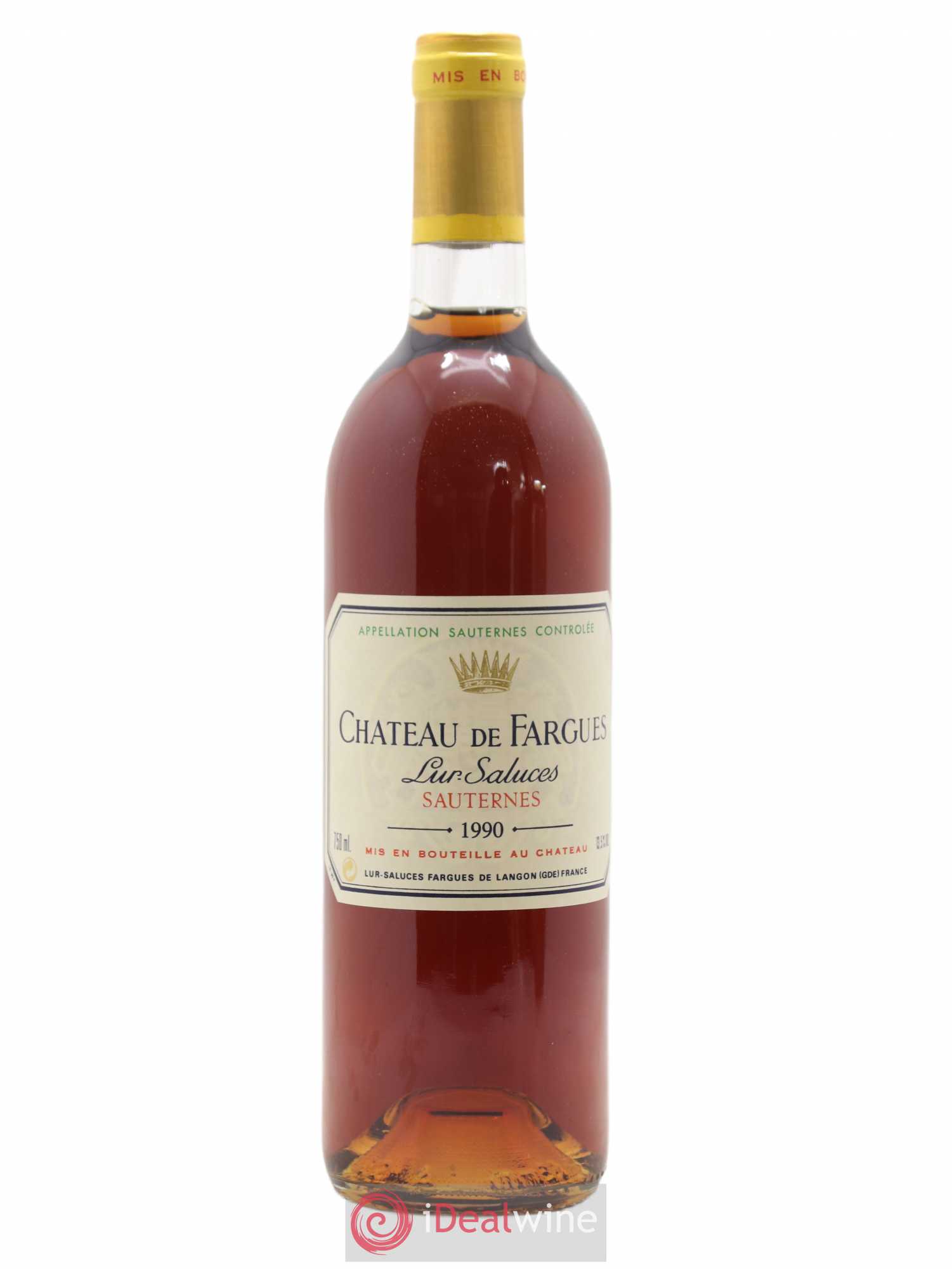 Château de Fargues 1990 - Lotto di 1 bottiglia - 0