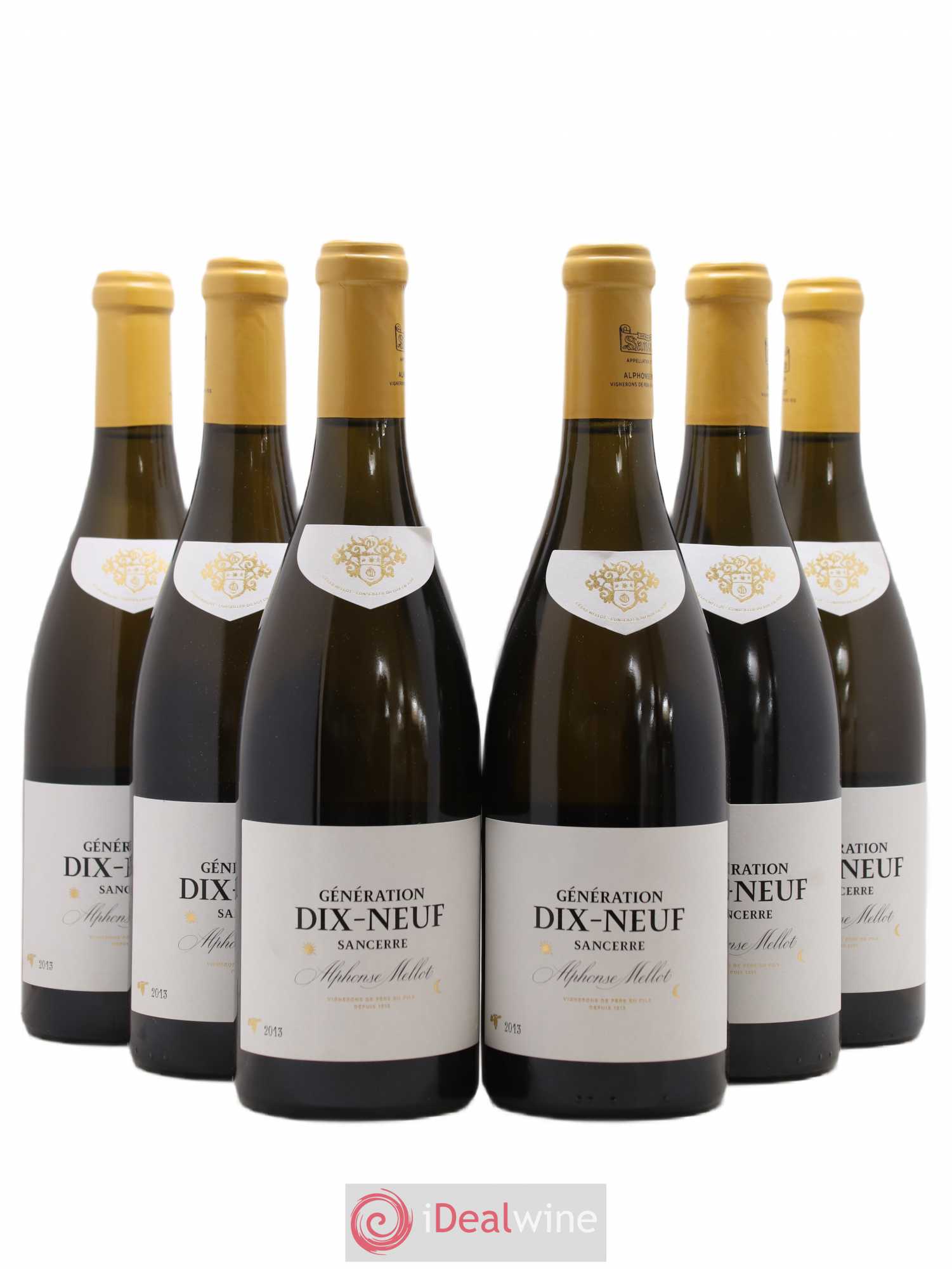 Sancerre Génération XIX Alphonse Mellot 2013 - Lot de 6 bouteilles - 0