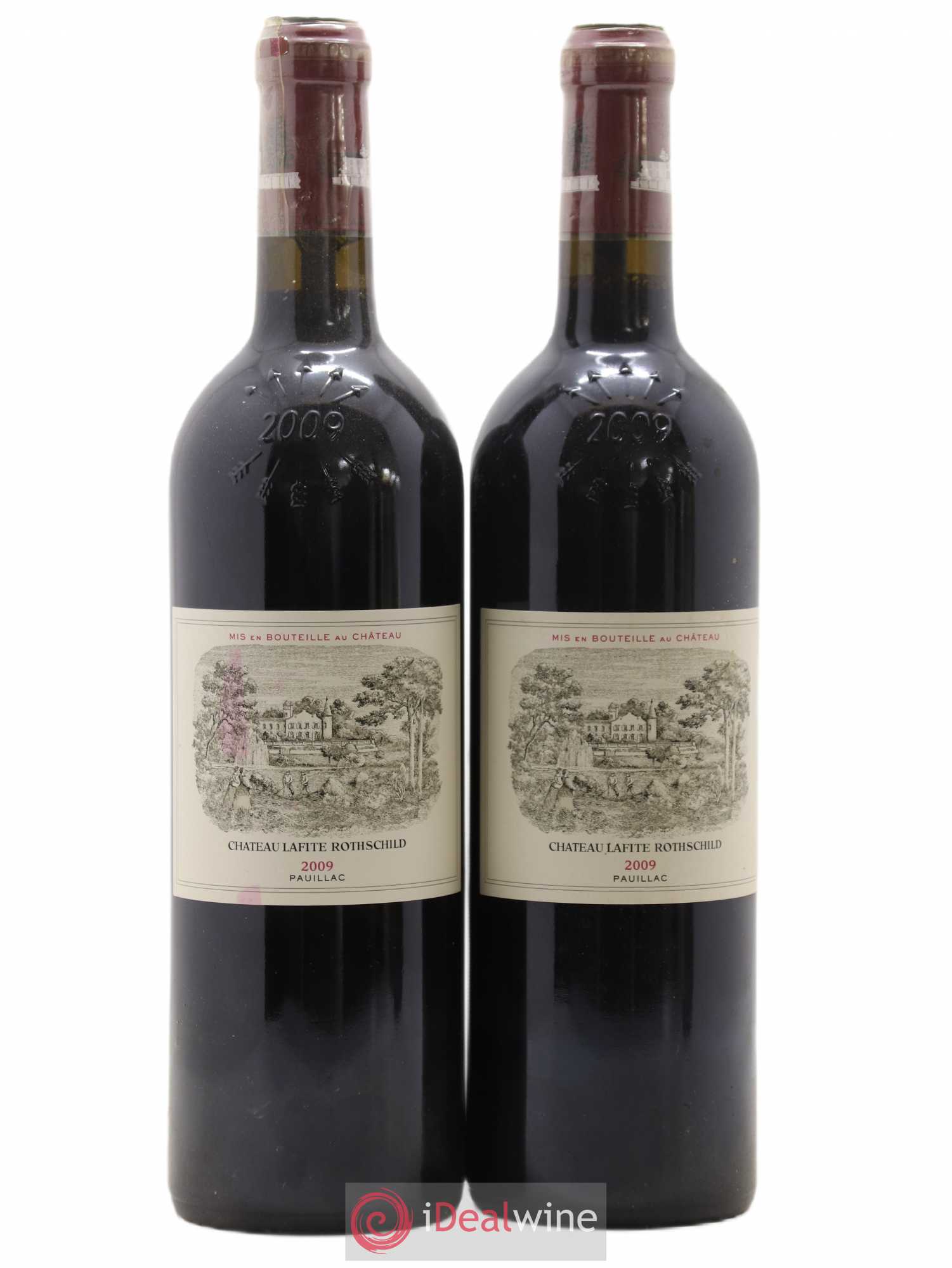 Château Lafite Rothschild 1er Grand Cru Classé 2009 - Lot de 2 bouteilles - 0