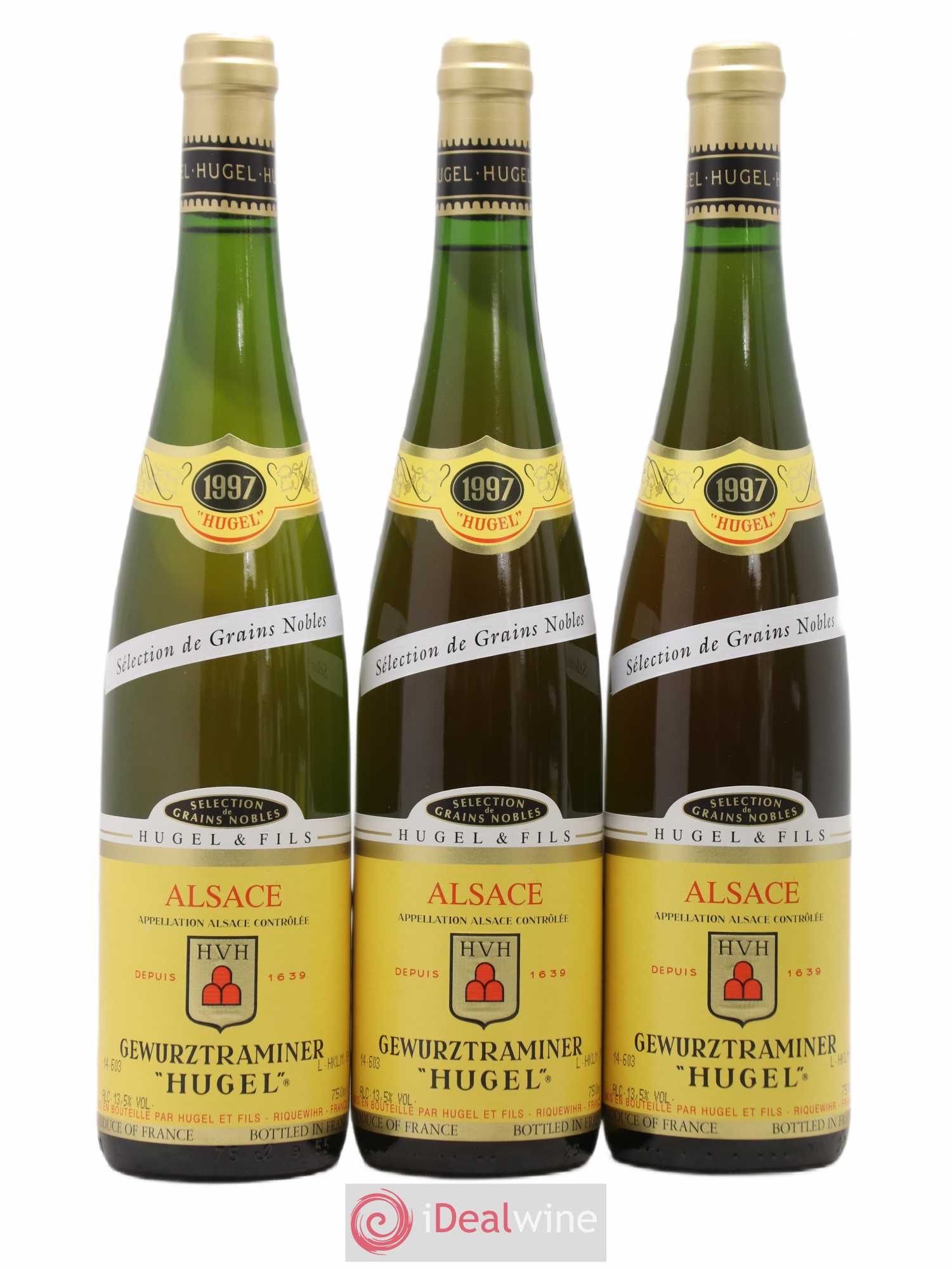 Gewurztraminer Sélection de Grains Nobles Hugel (Domaine) 1997 - Lotto di 6 bottiglie - 1