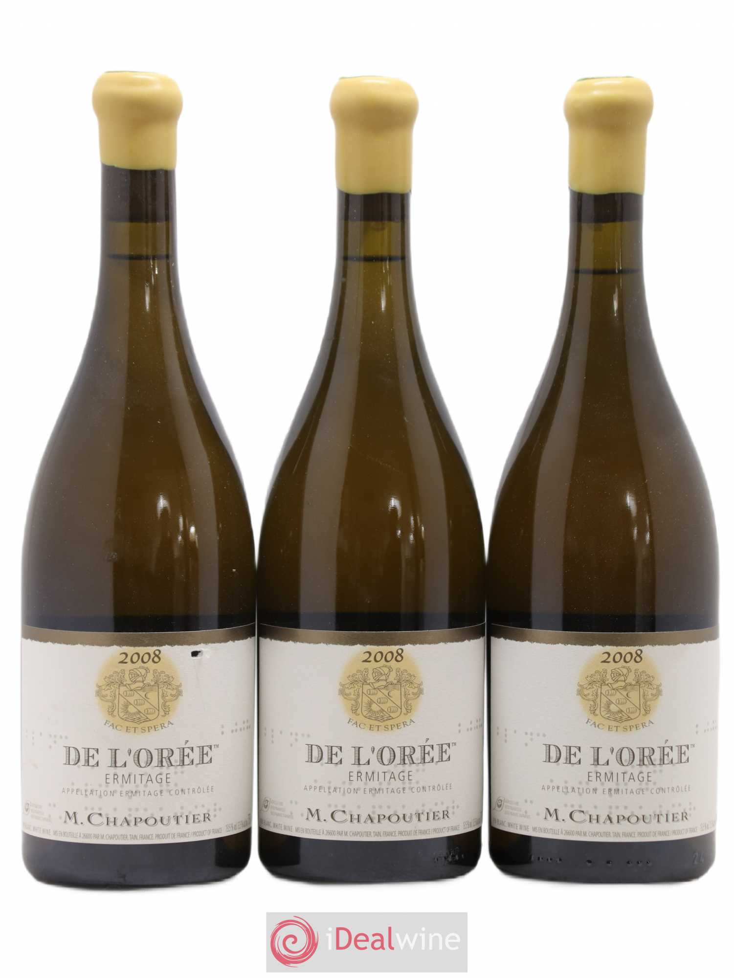 Hermitage Ermitage de l'Orée Chapoutier 2008 - Lot de 6 bouteilles - 2