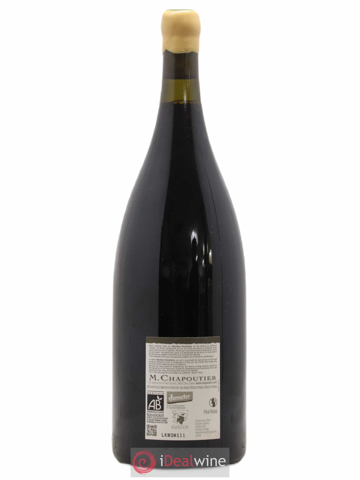 Hermitage Ermitage Le Méal Chapoutier 2009 - Lot de 1 magnum - 1