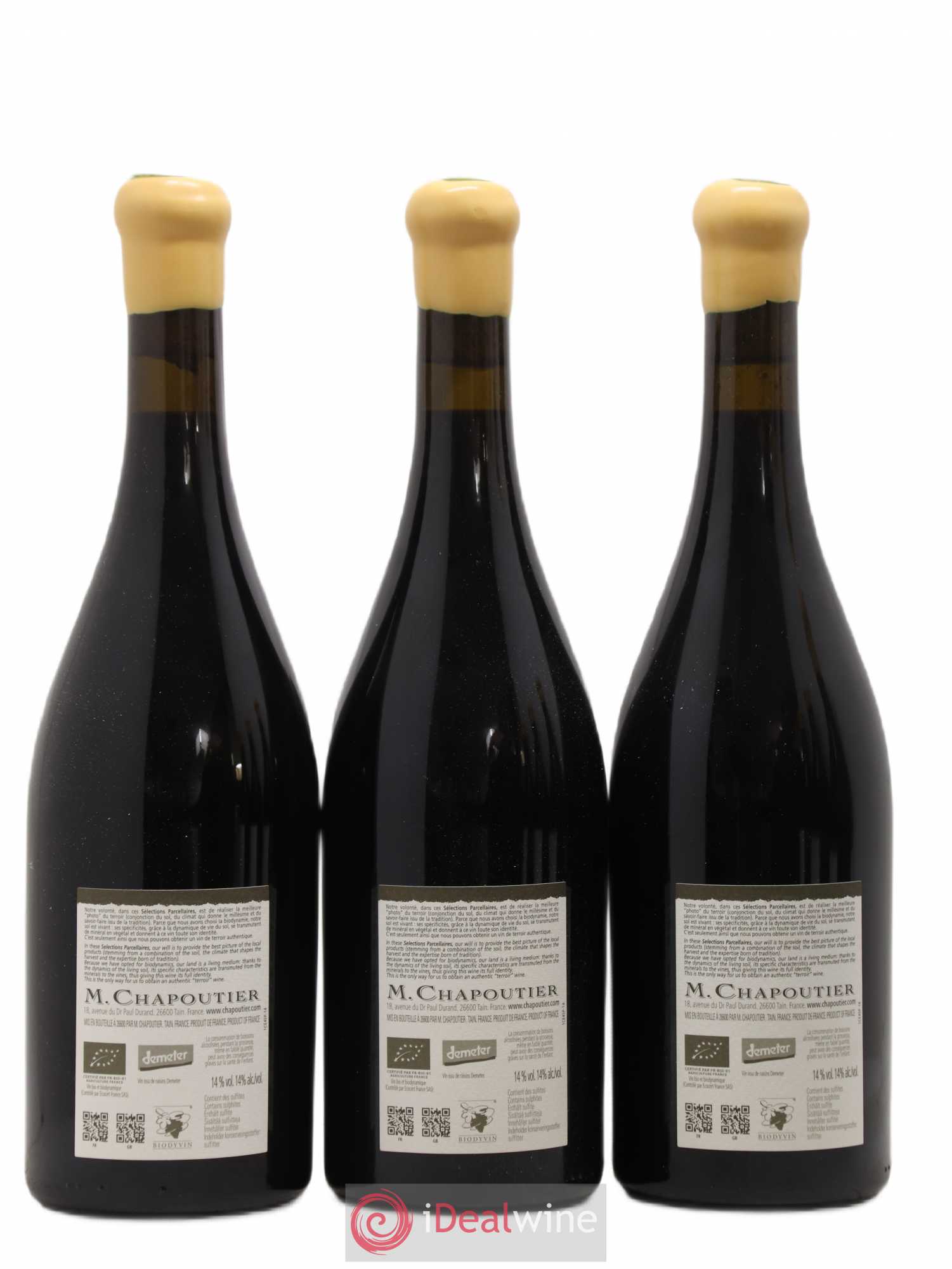 Hermitage Ermitage Le Pavillon Chapoutier 2012 - Lot de 6 bouteilles - 2