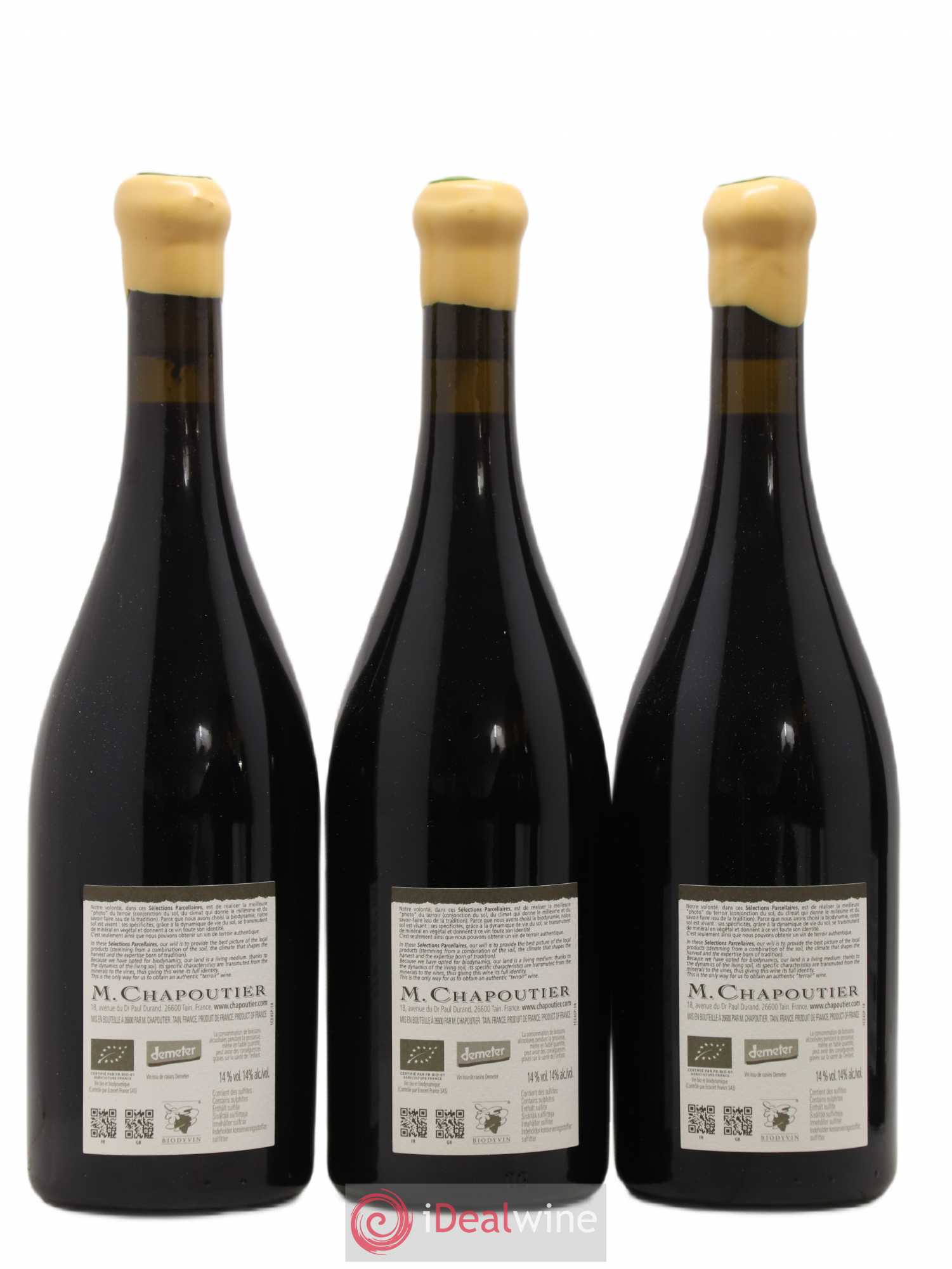Hermitage Ermitage Le Pavillon Chapoutier 2012 - Lot de 6 bouteilles - 4