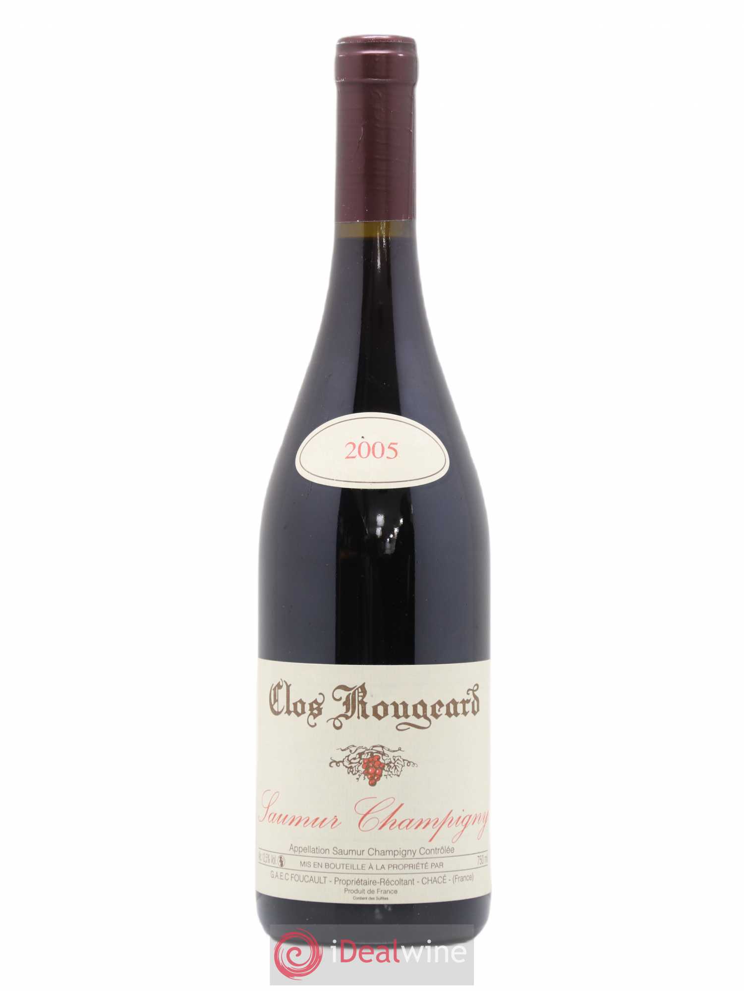 Saumur-Champigny Clos Rougeard 2005 - Lot de 1 bouteille - 0