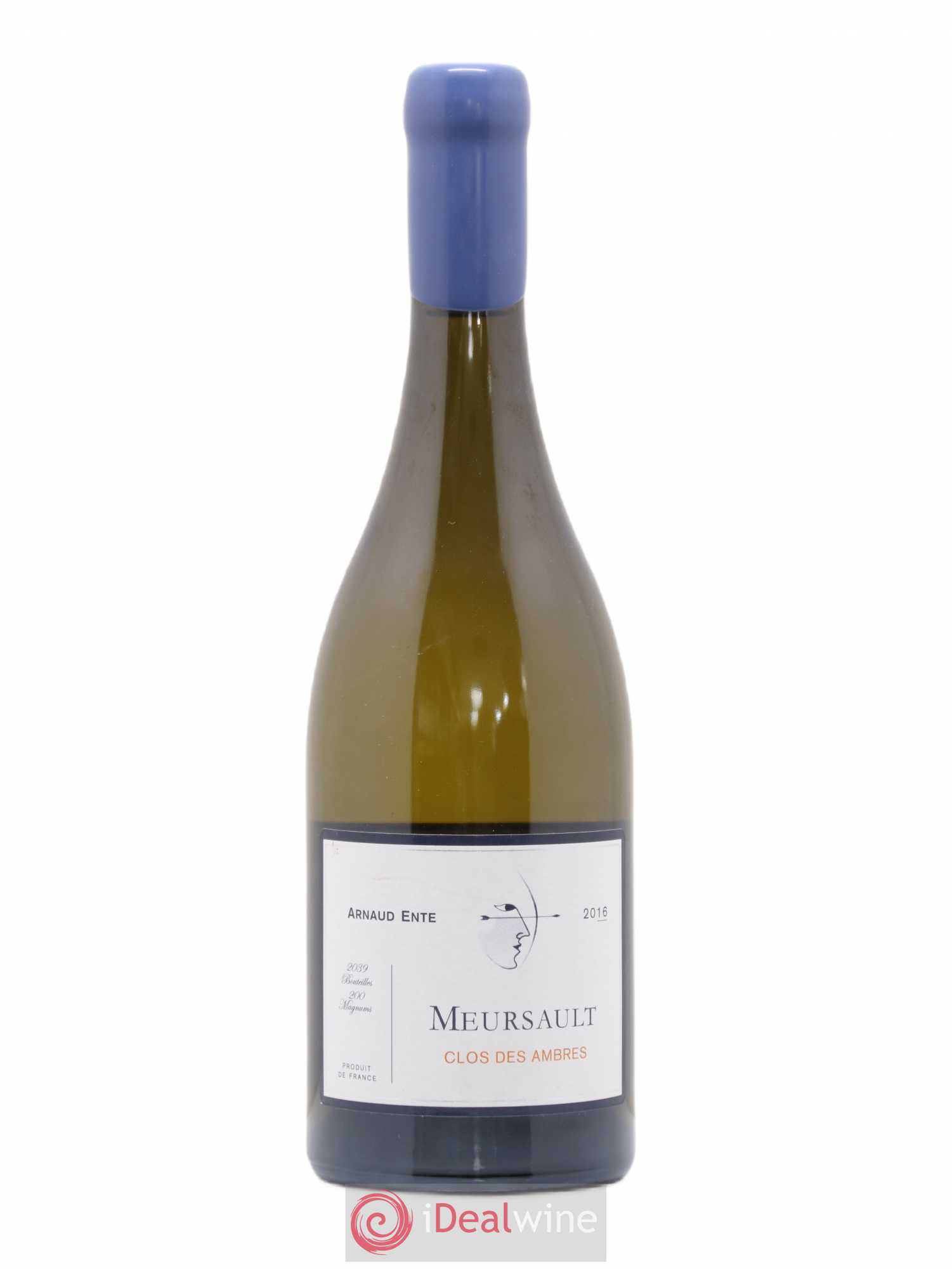 Meursault Clos des Ambres Arnaud Ente 2016 - Lot de 1 bouteille - 0