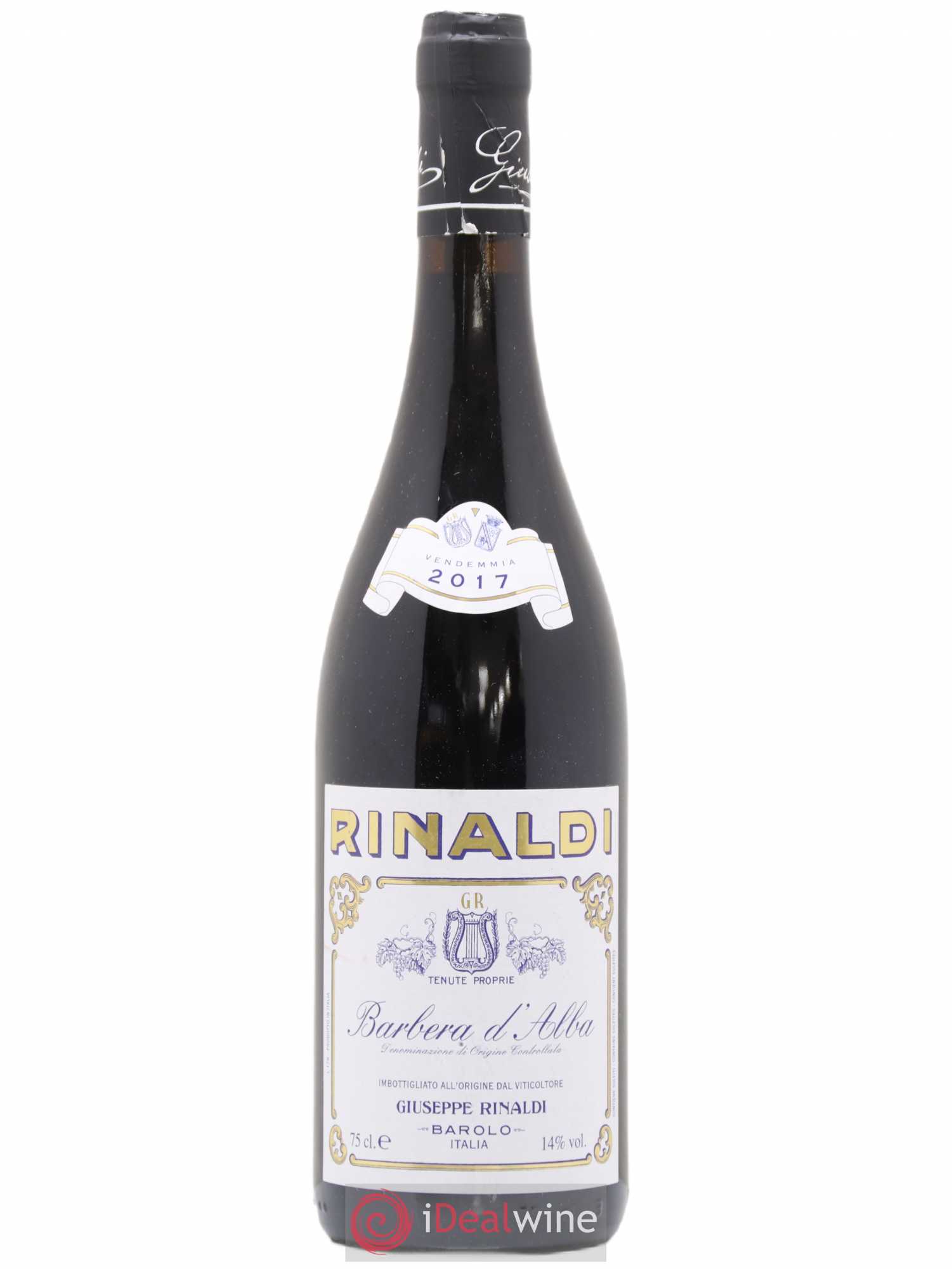 Barbera d'Alba Giuseppe Rinaldi 2017 - Lot de 1 bouteille - 0