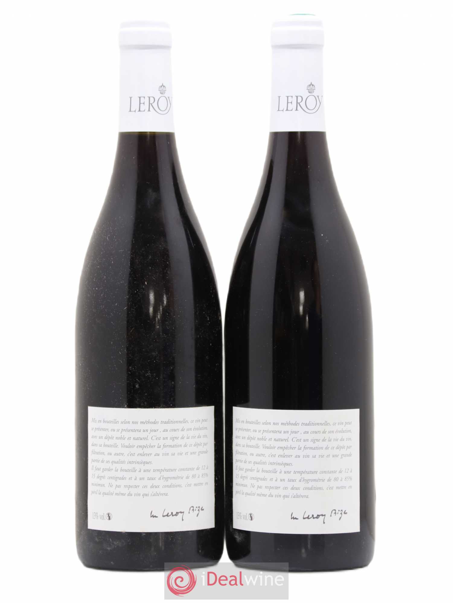 Pommard 1er Cru Les Chaponnières Leroy SA 1999 - Posten von 2 Flaschen - 1