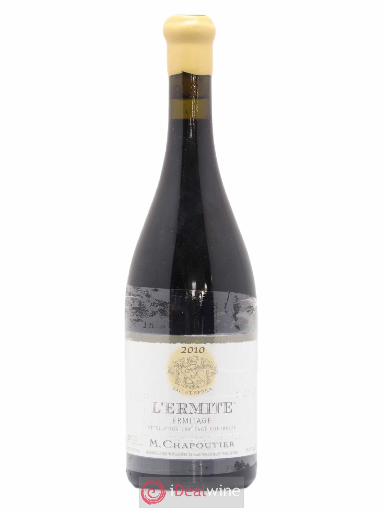 Hermitage Ermitage l'Ermite Chapoutier 2010 - Lot de 1 bouteille - 0