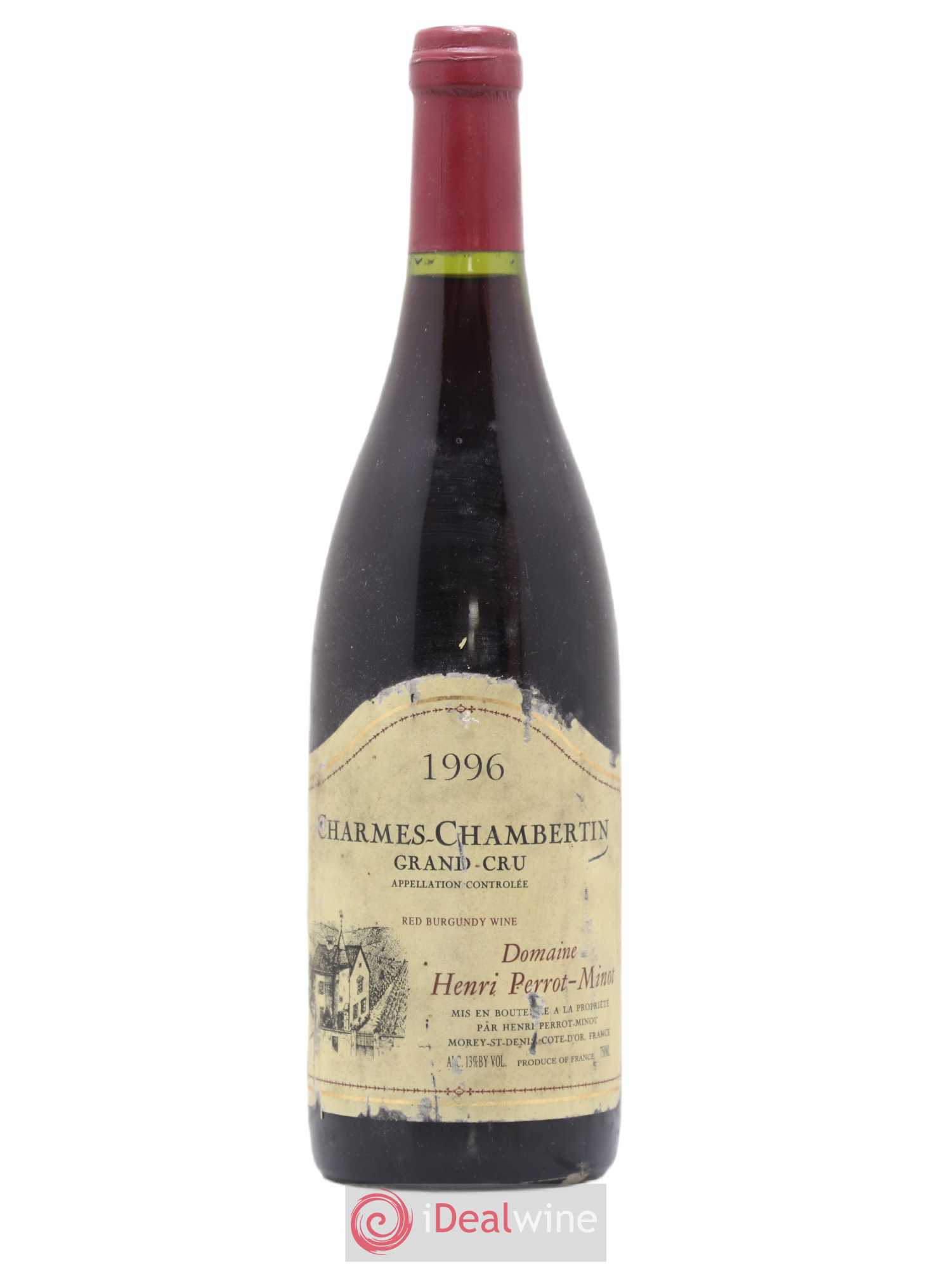 Charmes-Chambertin Grand Cru Perrot Minot 1996 - Lot de 1 bouteille - 0