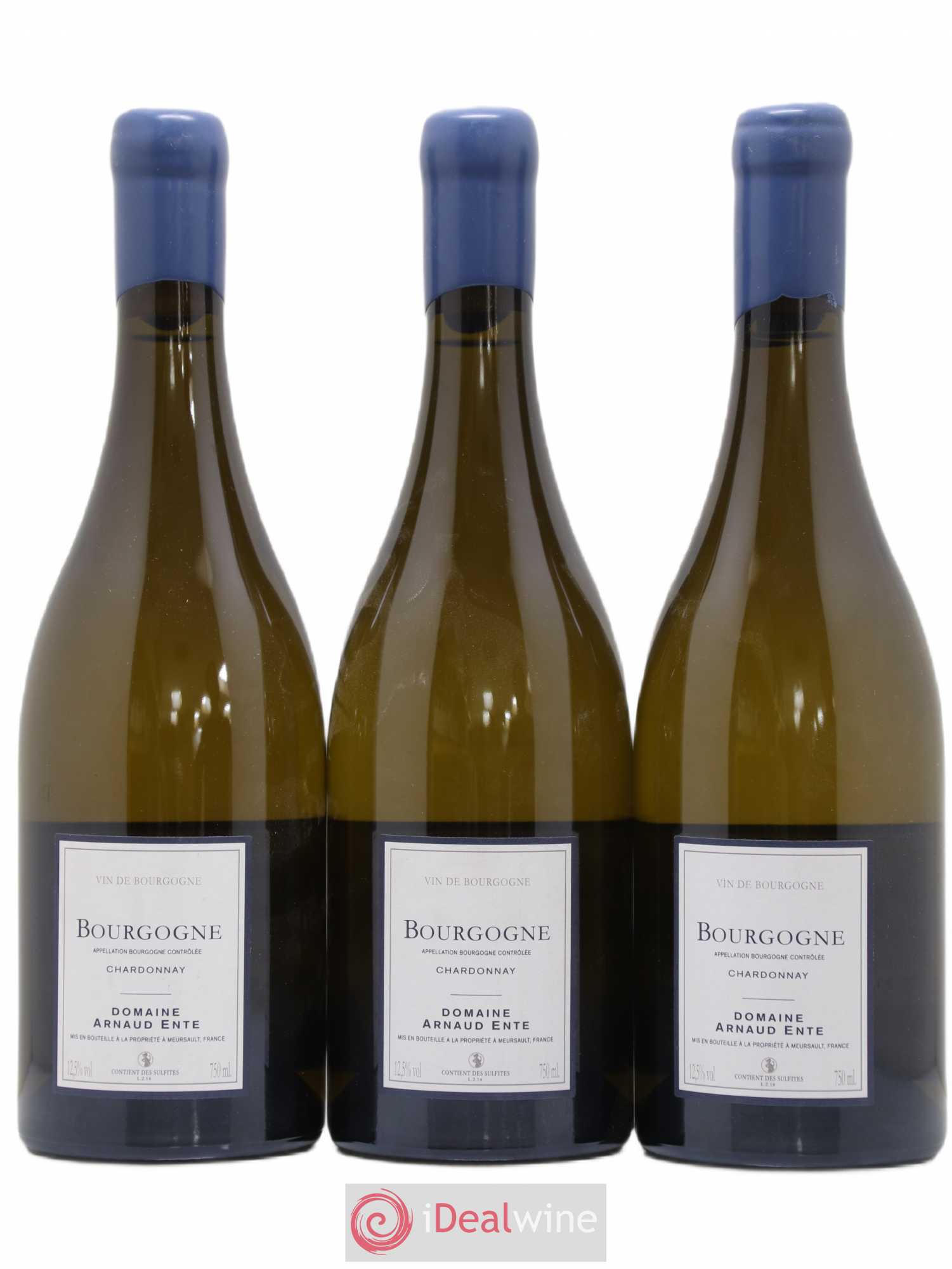 Bourgogne Chardonnay Arnaud Ente 2014 - Lot de 3 bouteilles - 1