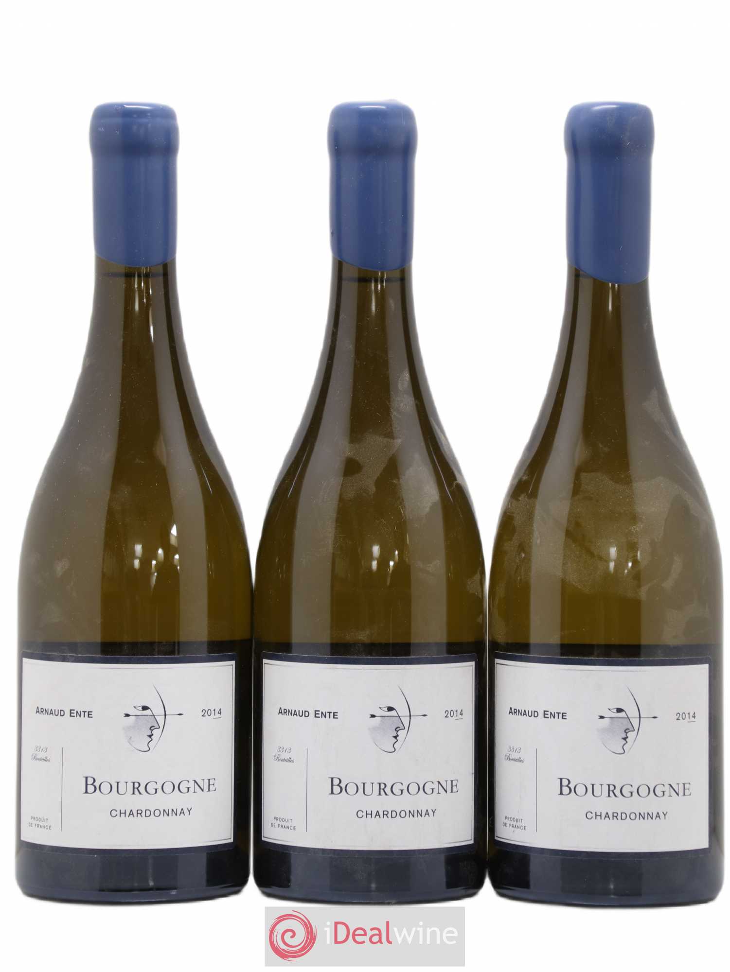 Bourgogne Chardonnay Arnaud Ente 2014 - Lot de 3 bouteilles - 0