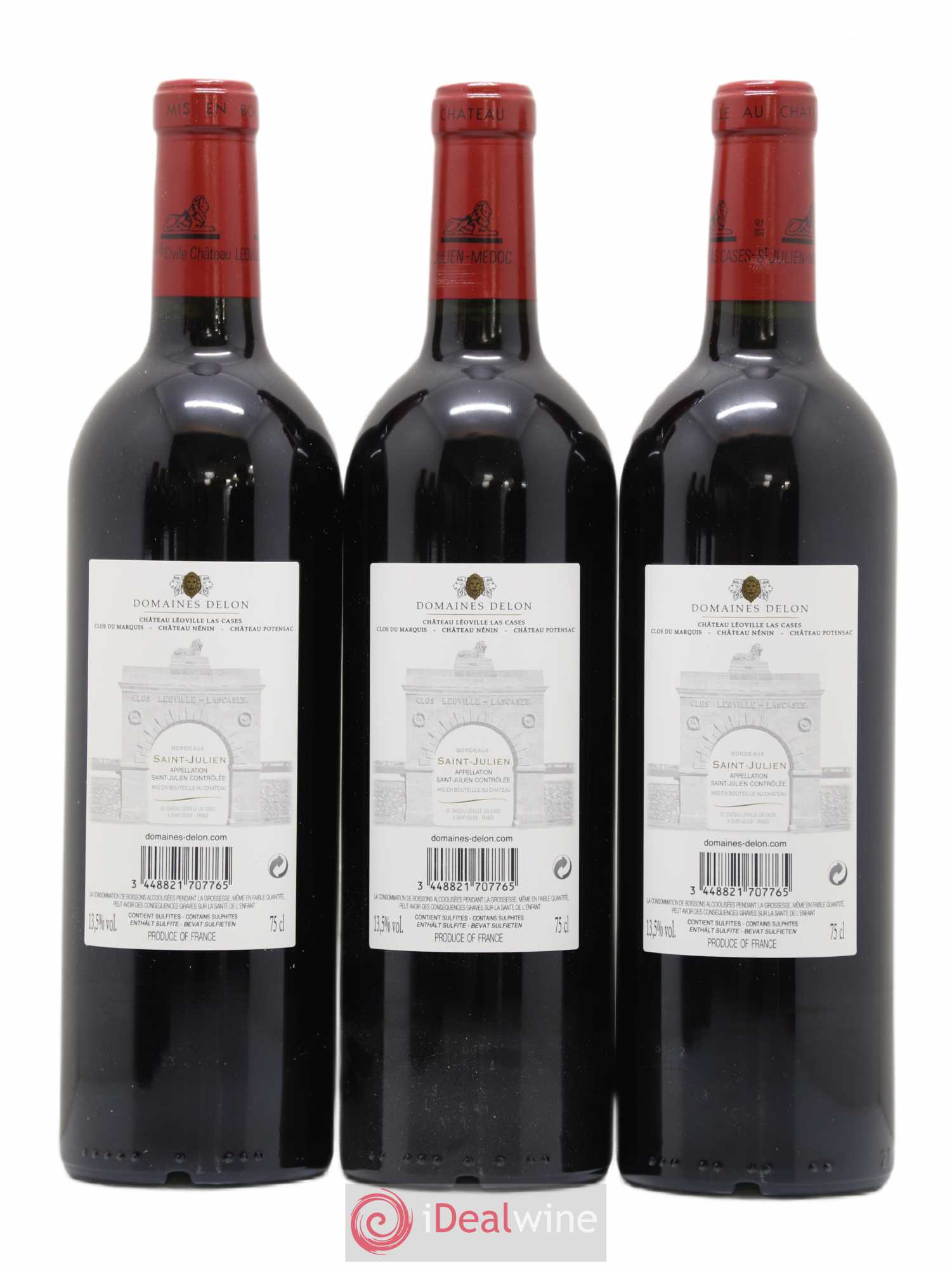Château Léoville Las Cases 2ème Grand Cru Classé 2016 - Lot de 6 bouteilles - 2