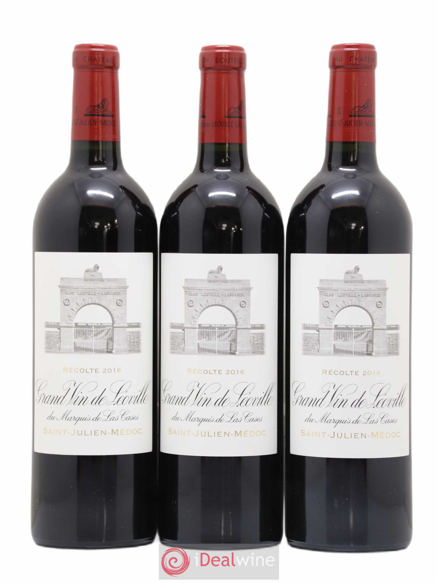Château Léoville Las Cases 2ème Grand Cru Classé 2016 - Lot de 6 bouteilles - 3
