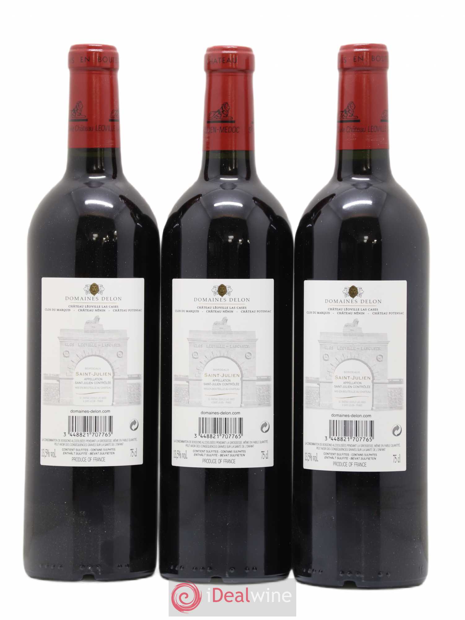 Château Léoville Las Cases 2ème Grand Cru Classé 2016 - Lot de 6 bouteilles - 4