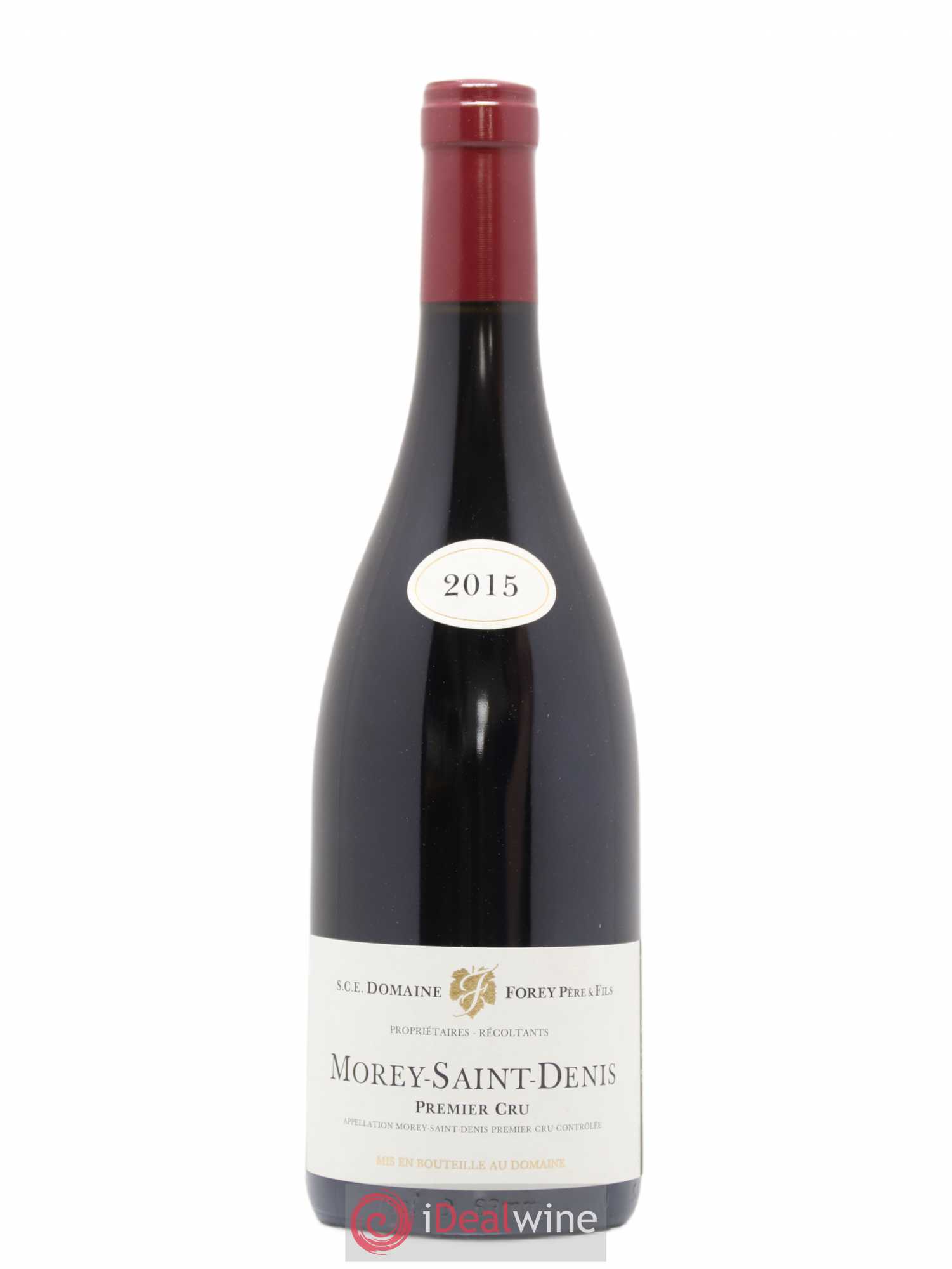 Morey-Saint-Denis 1er Cru Domaine Forey 2015 - Lot de 1 bouteille - 0