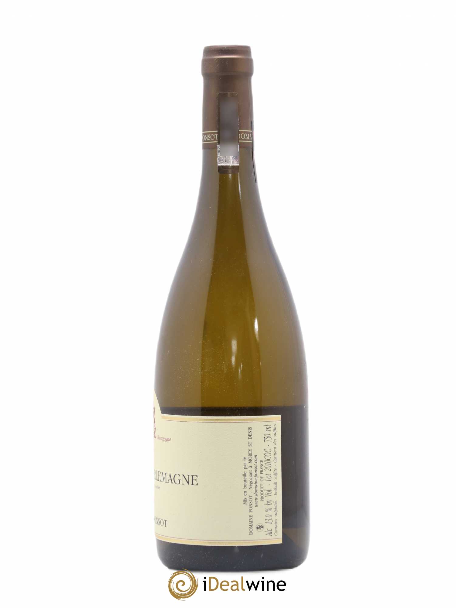 Corton-Charlemagne Grand Cru Ponsot (Domaine) 2010 - Lot de 1 bouteille - 2