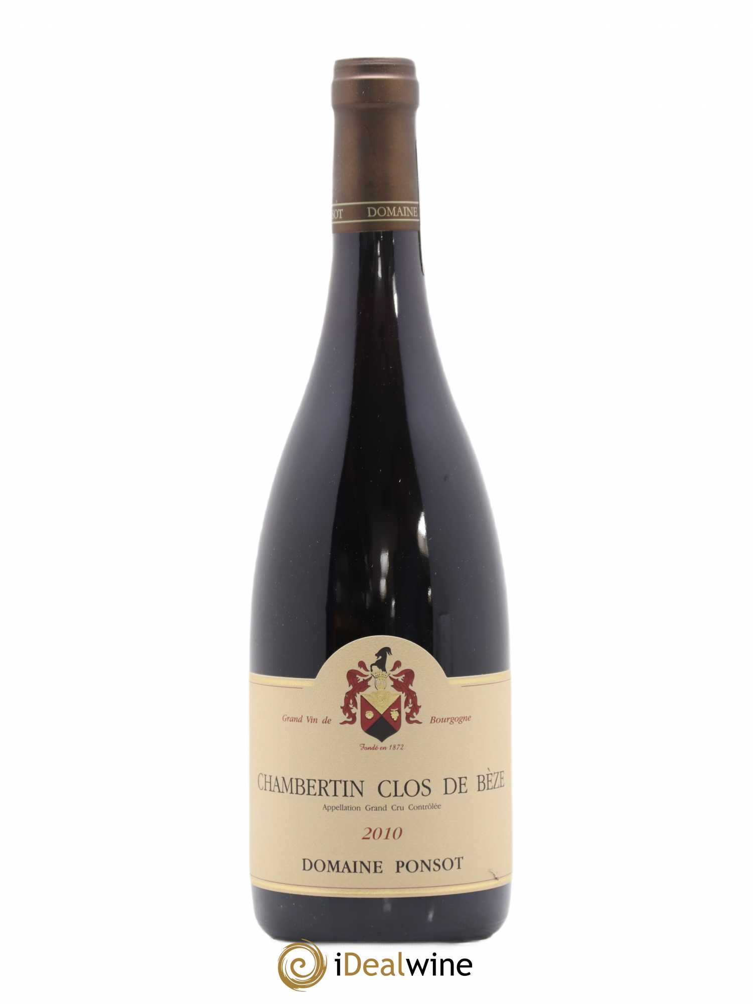 Chambertin Clos de Bèze Grand Cru Ponsot (Domaine) 2010 - Lot de 1 bouteille - 0