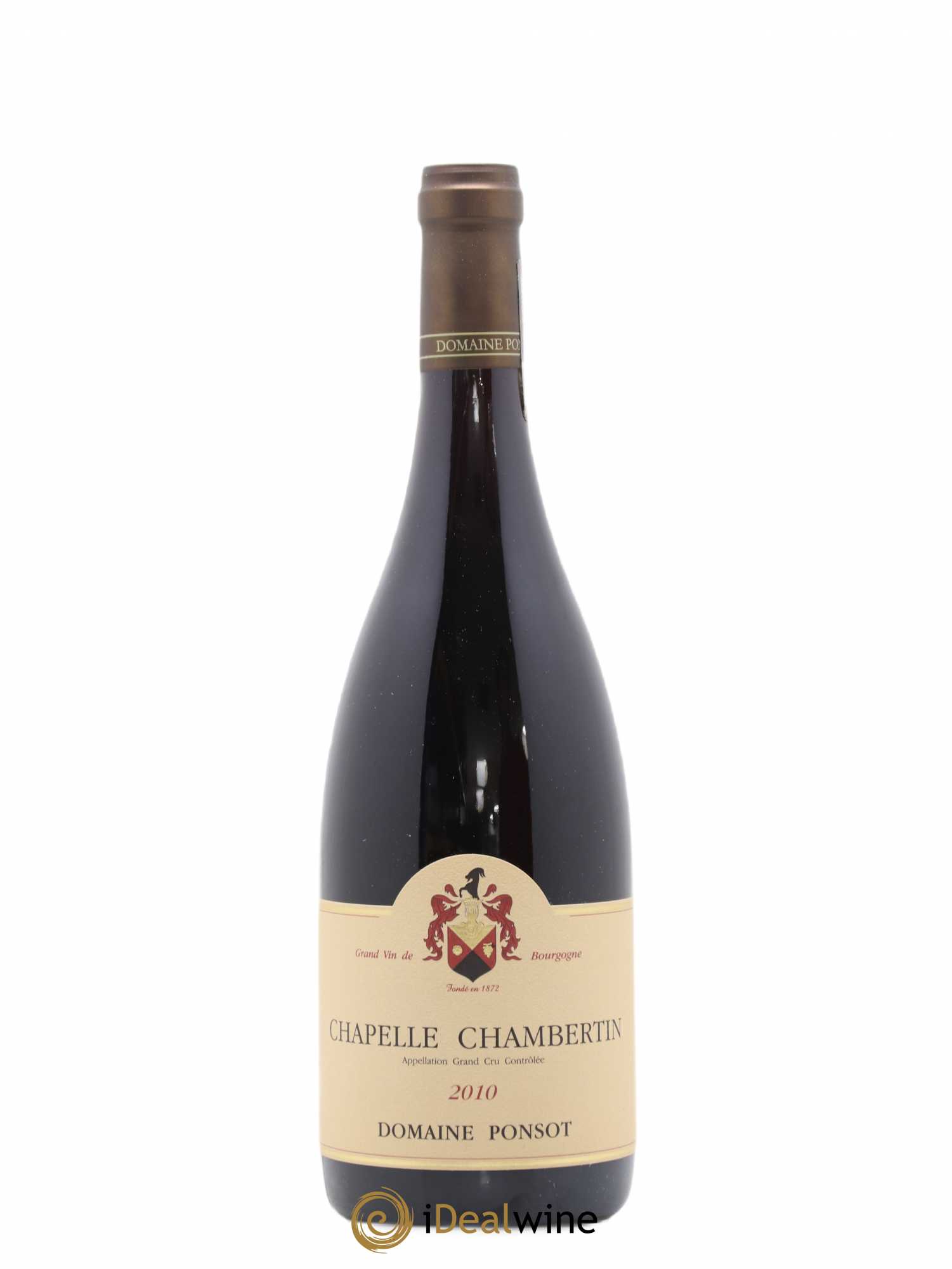 Chapelle-Chambertin Grand Cru Ponsot (Domaine) 2010 - Lot de 1 bouteille - 0