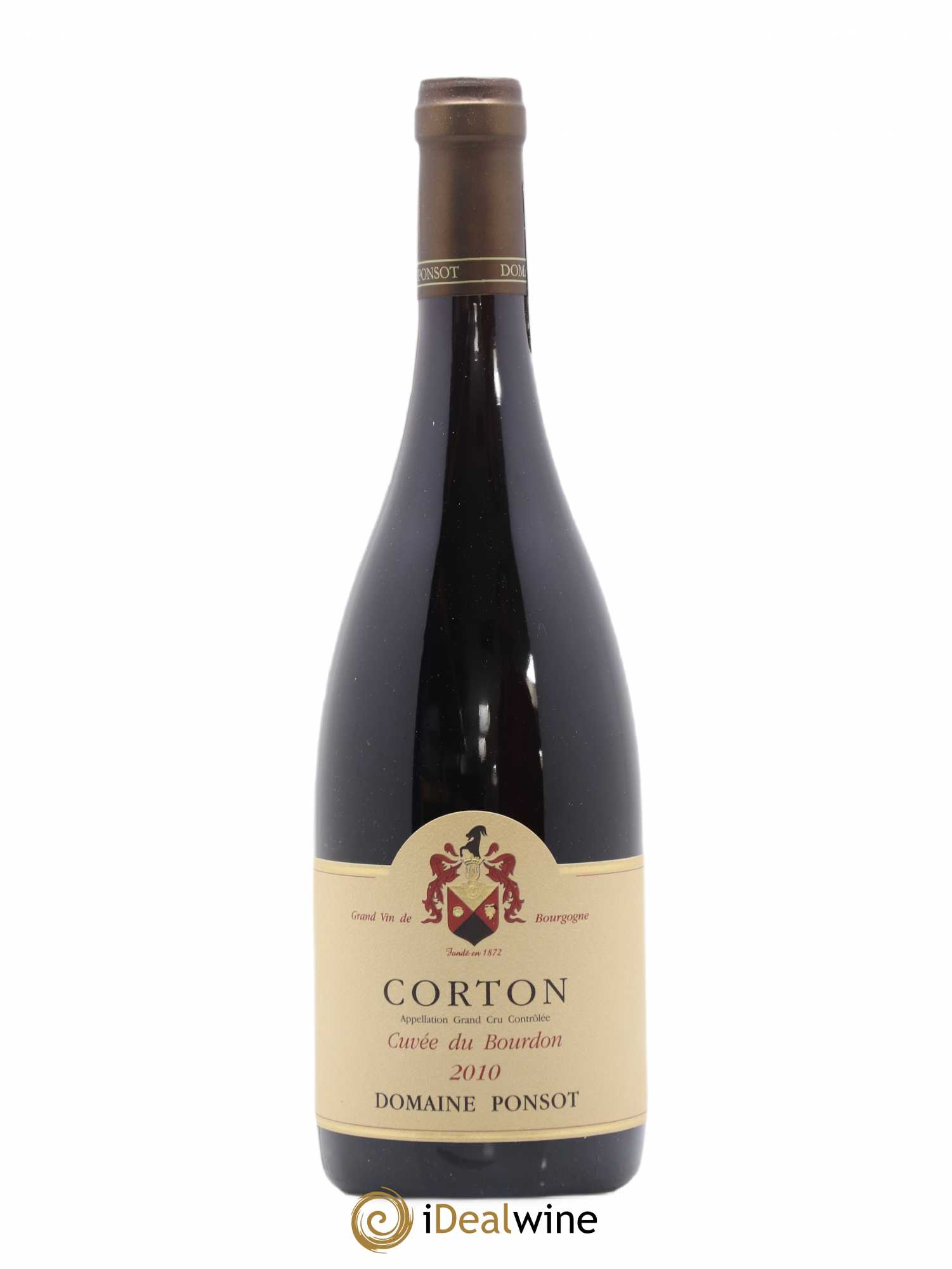 Corton Grand Cru Cuvée du Bourdon Ponsot (Domaine) 2010 - Lot de 1 bouteille - 0