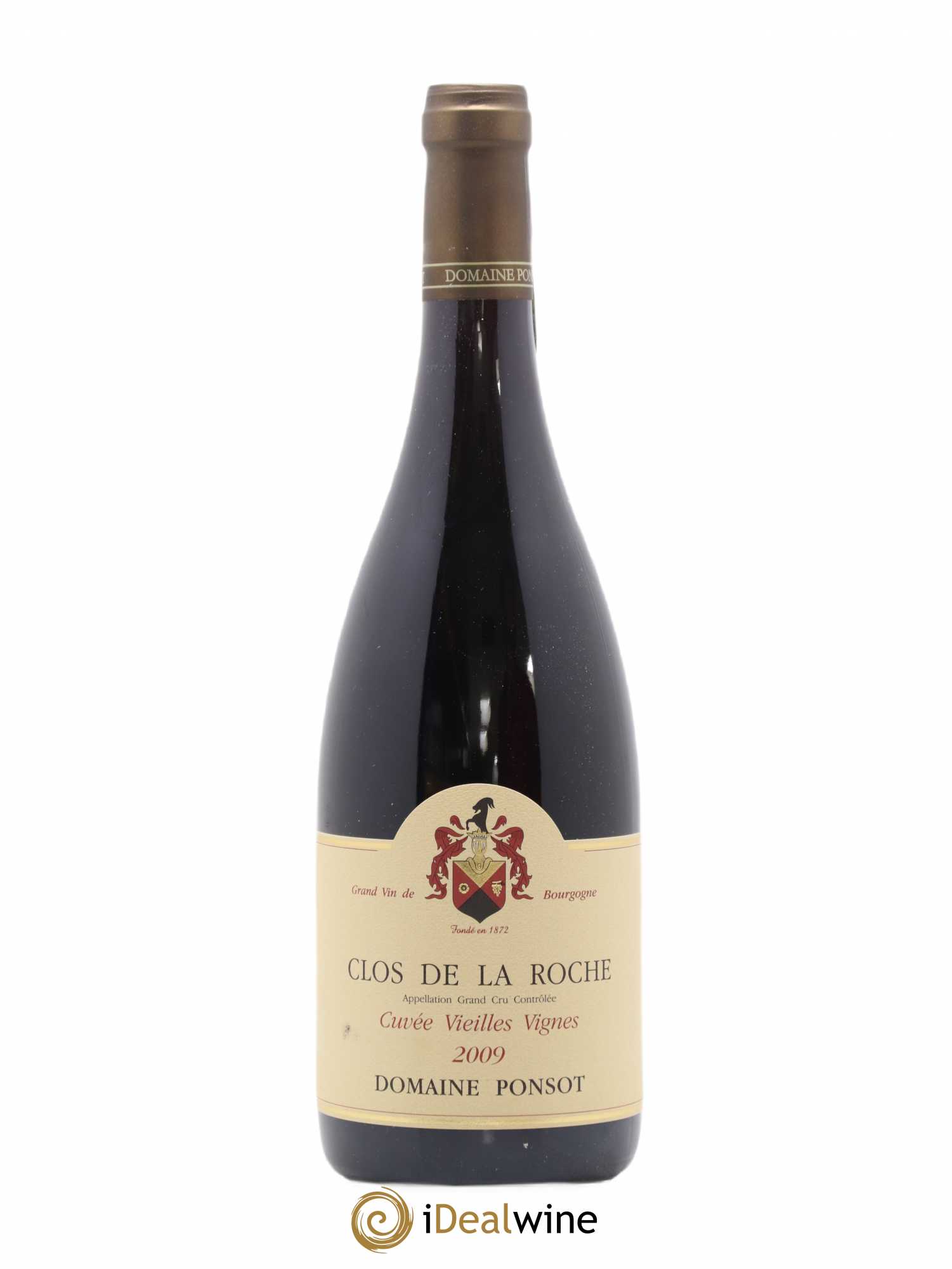 Clos de la Roche Grand Cru Vieilles Vignes Ponsot (Domaine) 2009 - Lot de 1 bouteille - 0