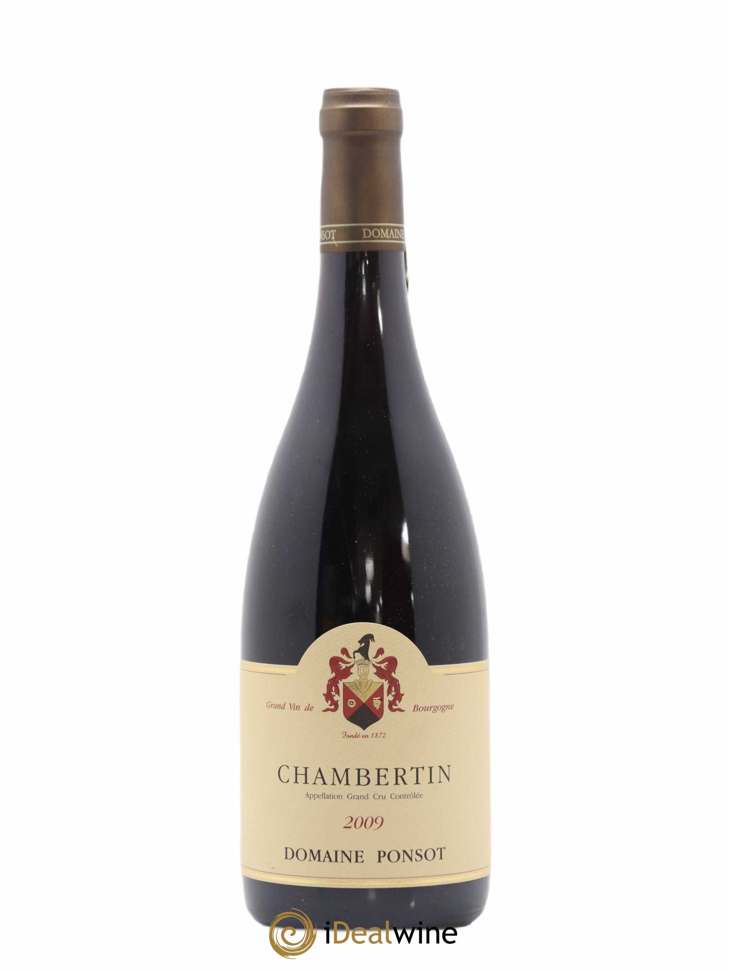 Chambertin Grand Cru Ponsot (Domaine) 2009 - Lot de 1 bouteille - 0