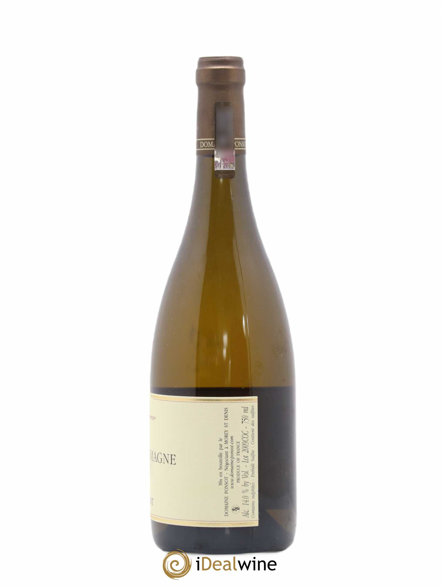 Corton-Charlemagne Grand Cru Ponsot (Domaine) 2009 - Lot de 1 bouteille - 1