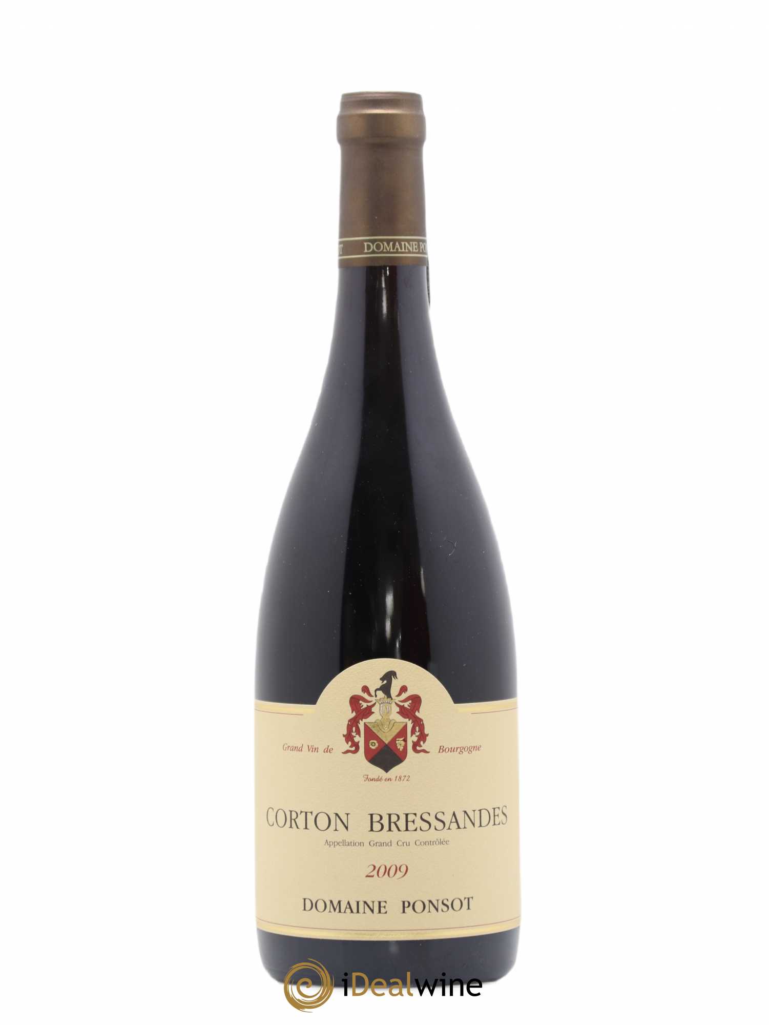 Corton Grand Cru Bressandes Ponsot (Domaine) 2009 - Lot de 1 bouteille - 0