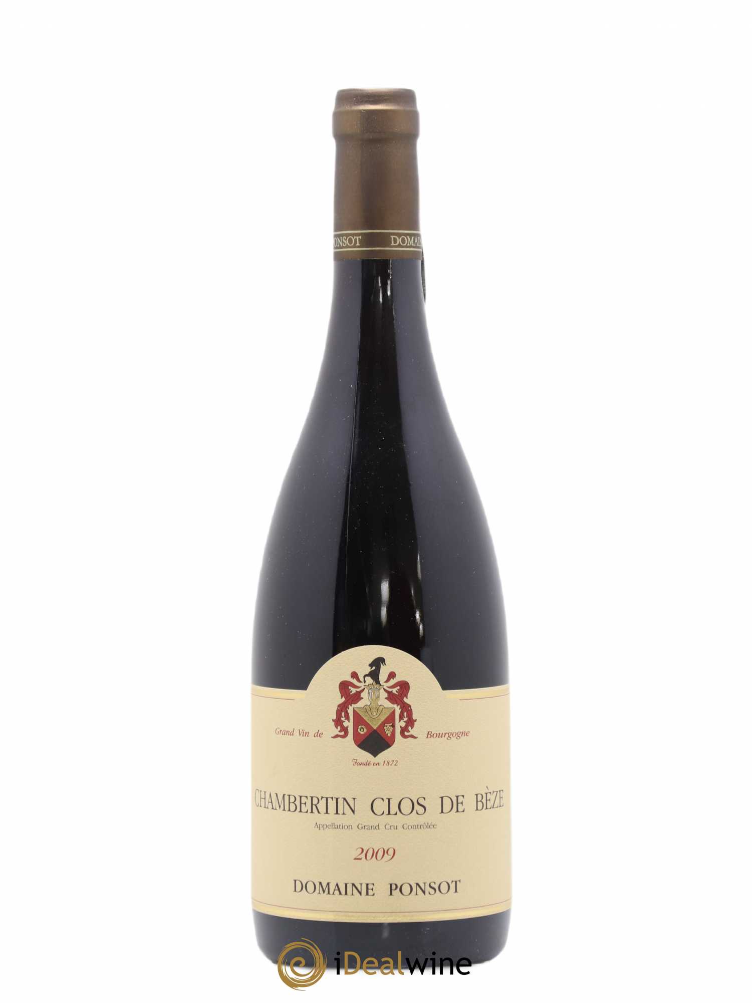 Chambertin Clos de Bèze Grand Cru Ponsot (Domaine) 2009 - Lot de 1 bouteille - 0