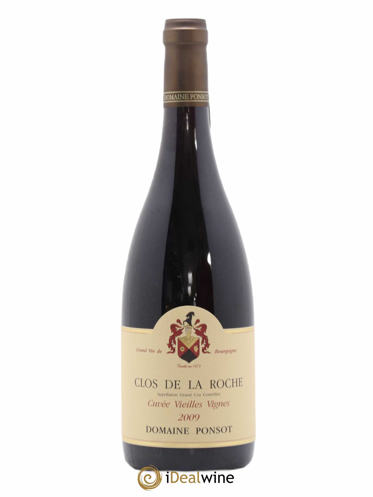 Clos de la Roche Grand Cru Vieilles Vignes Ponsot (Domaine) 2009 - Lot de 1 bouteille - 0