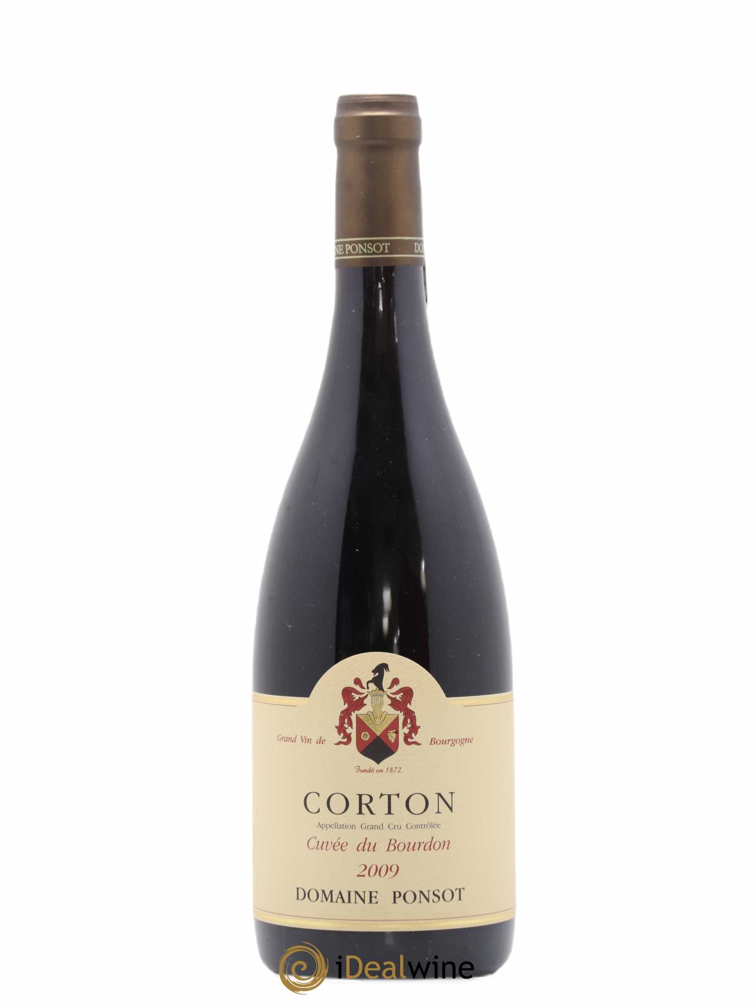 Corton Grand Cru Cuvée du Bourdon Ponsot (Domaine) 2009 - Lot de 1 bouteille - 0