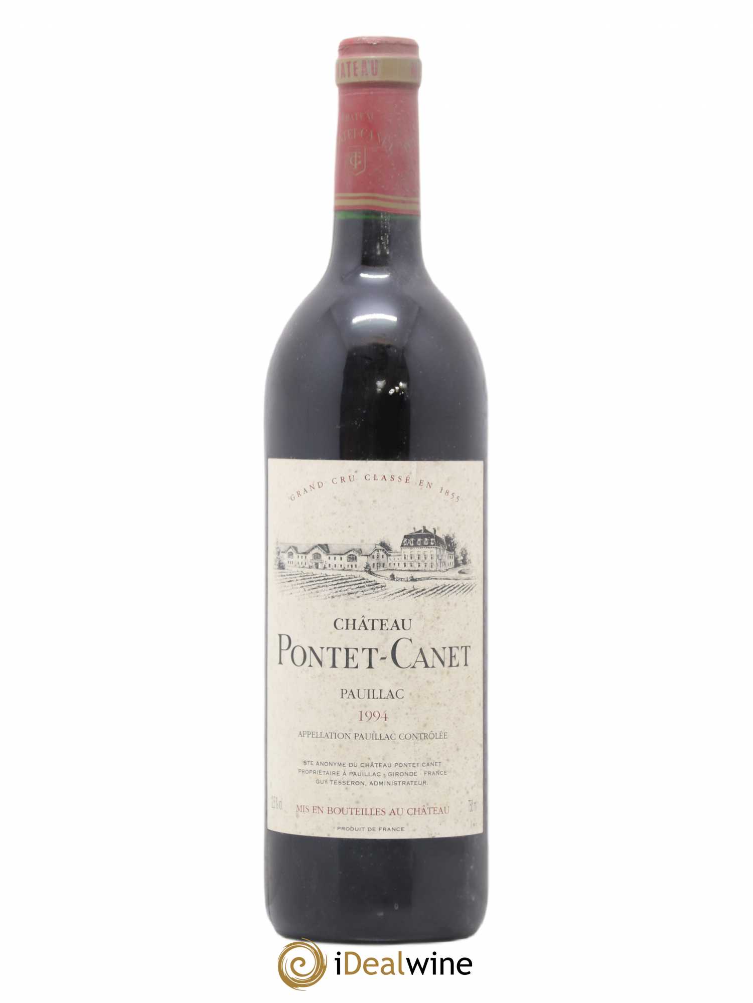 Château Pontet Canet 5ème Grand Cru Classé 1994 - Lot de 1 bouteille - 0