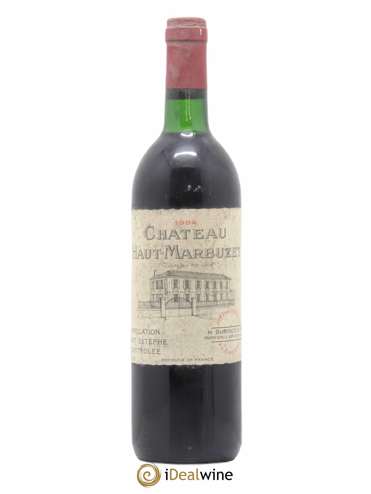 Château Haut Marbuzet 1994 - Lot de 1 bouteille - 0