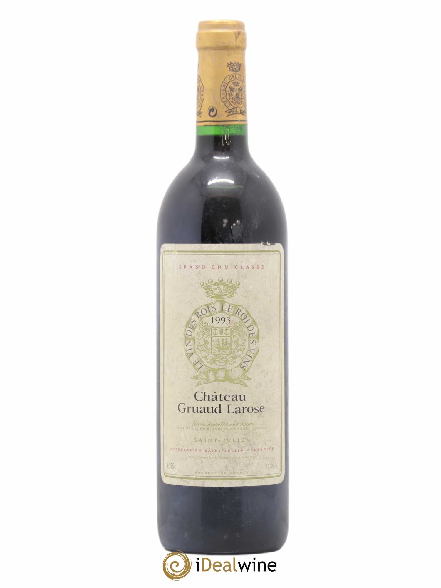 Château Gruaud Larose 2ème Grand Cru Classé 1993 - Lot de 1 bouteille - 0
