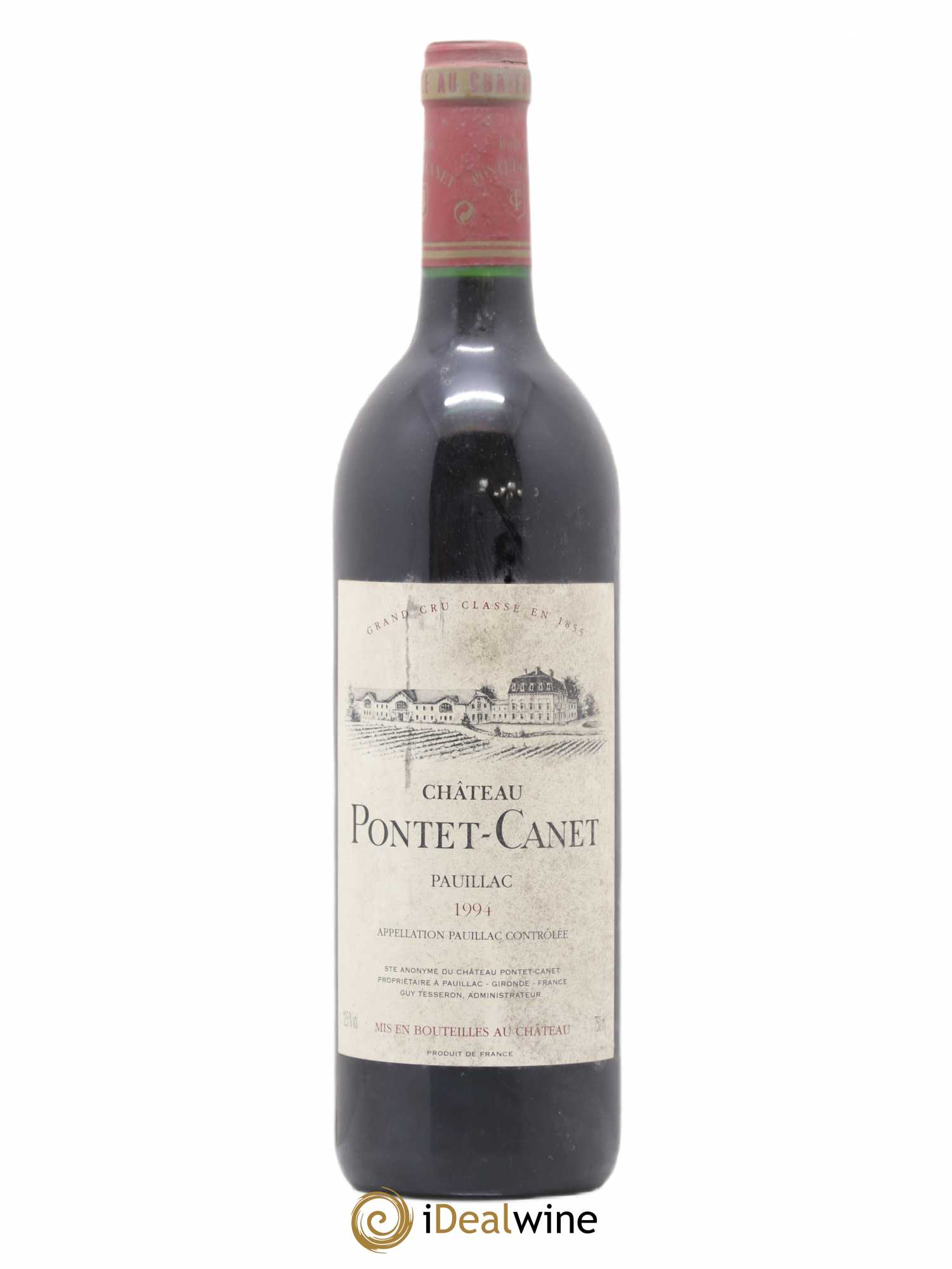 Château Pontet Canet 5ème Grand Cru Classé 1994 - Lot de 1 bouteille - 0