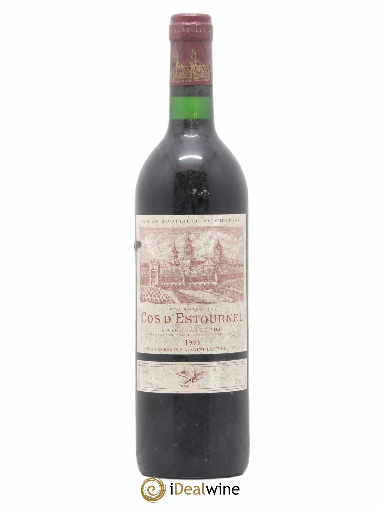 Cos d'Estournel 2ème Grand Cru Classé 1993 - Lot de 1 bouteille - 0