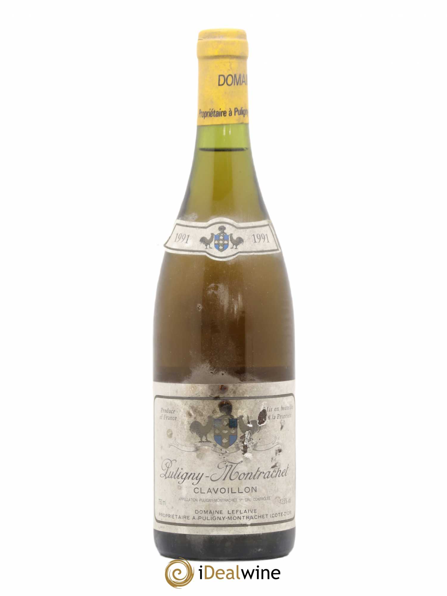 Puligny-Montrachet 1er Cru Clavoillon Leflaive (Domaine) 1991 - Lot de 1 bouteille - 0