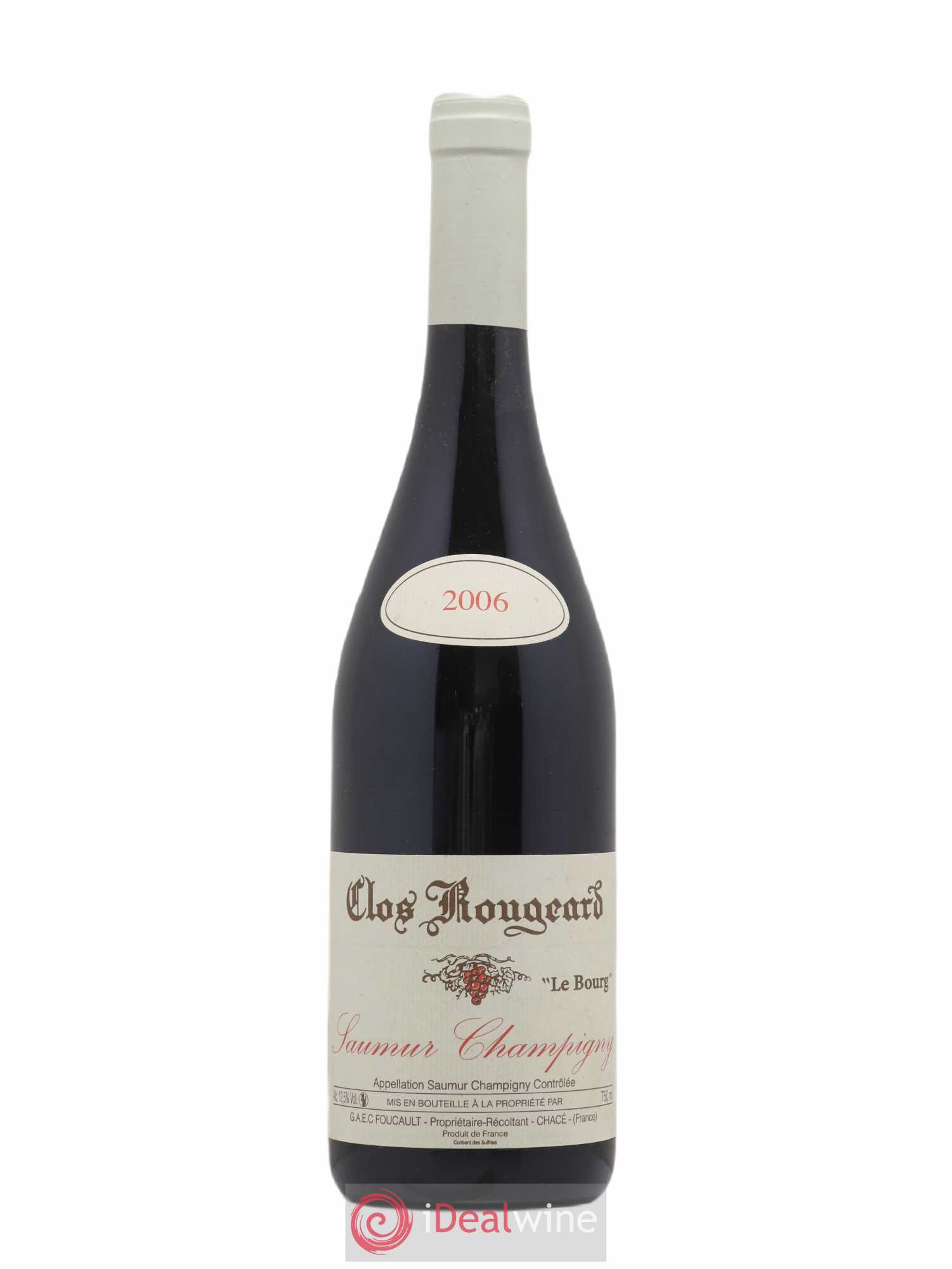 Saumur-Champigny Le Bourg Clos Rougeard 2006 - Lot de 1 bouteille - 0