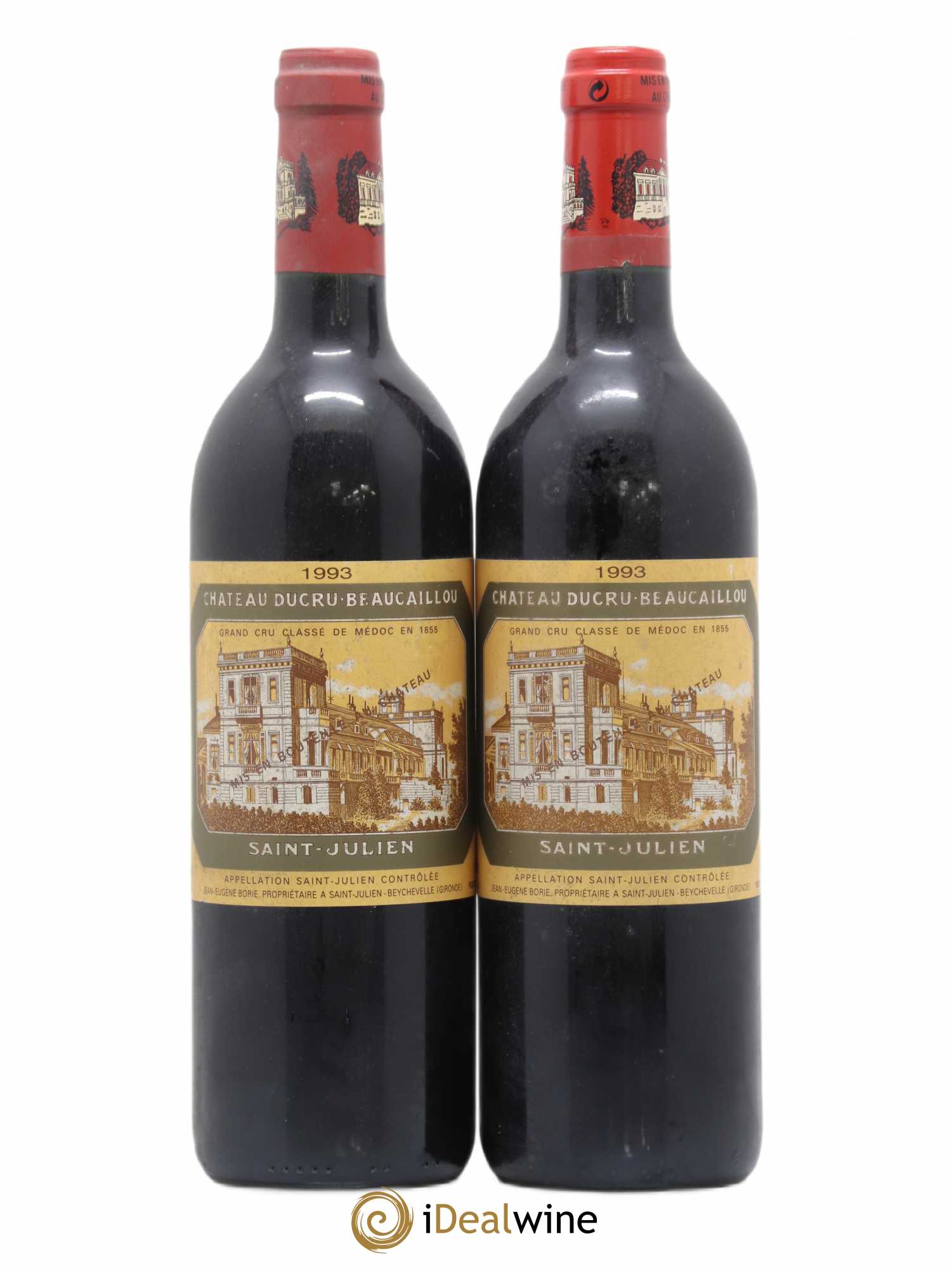 Château Ducru Beaucaillou 2ème Grand Cru Classé 1993 - Lot de 2 bouteilles - 0