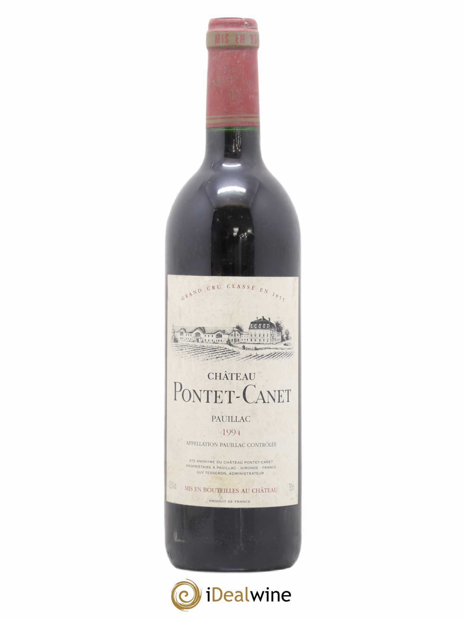 Château Pontet Canet 5ème Grand Cru Classé 1994 - Lot de 1 bouteille - 0