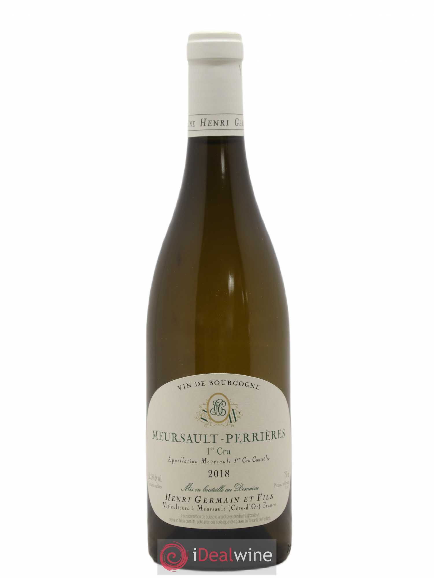 Meursault 1er Cru Perrières Henri Germain 2018 - Posten von 1 Flasche - 0