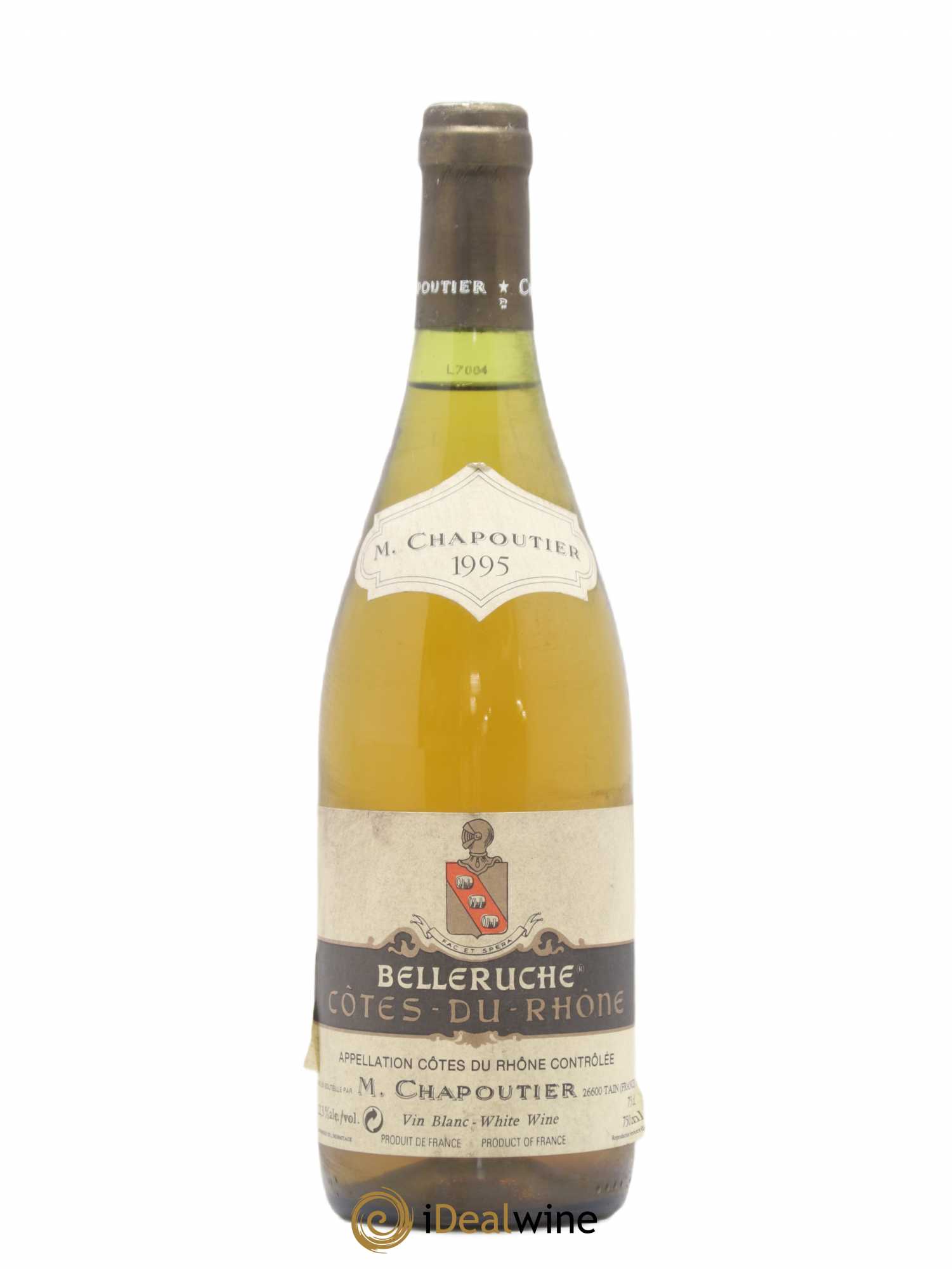 Côtes-du-Rhône Belleruche Chapoutier 1995 - Posten von 1 Flasche - 0