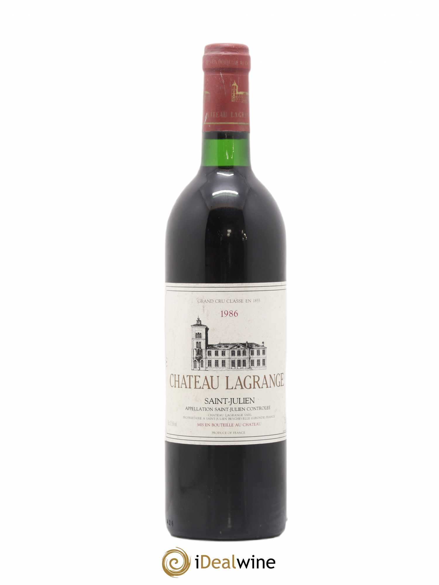 Château Lagrange 3ème Grand Cru Classé 1986 - Lot de 1 bouteille - 0