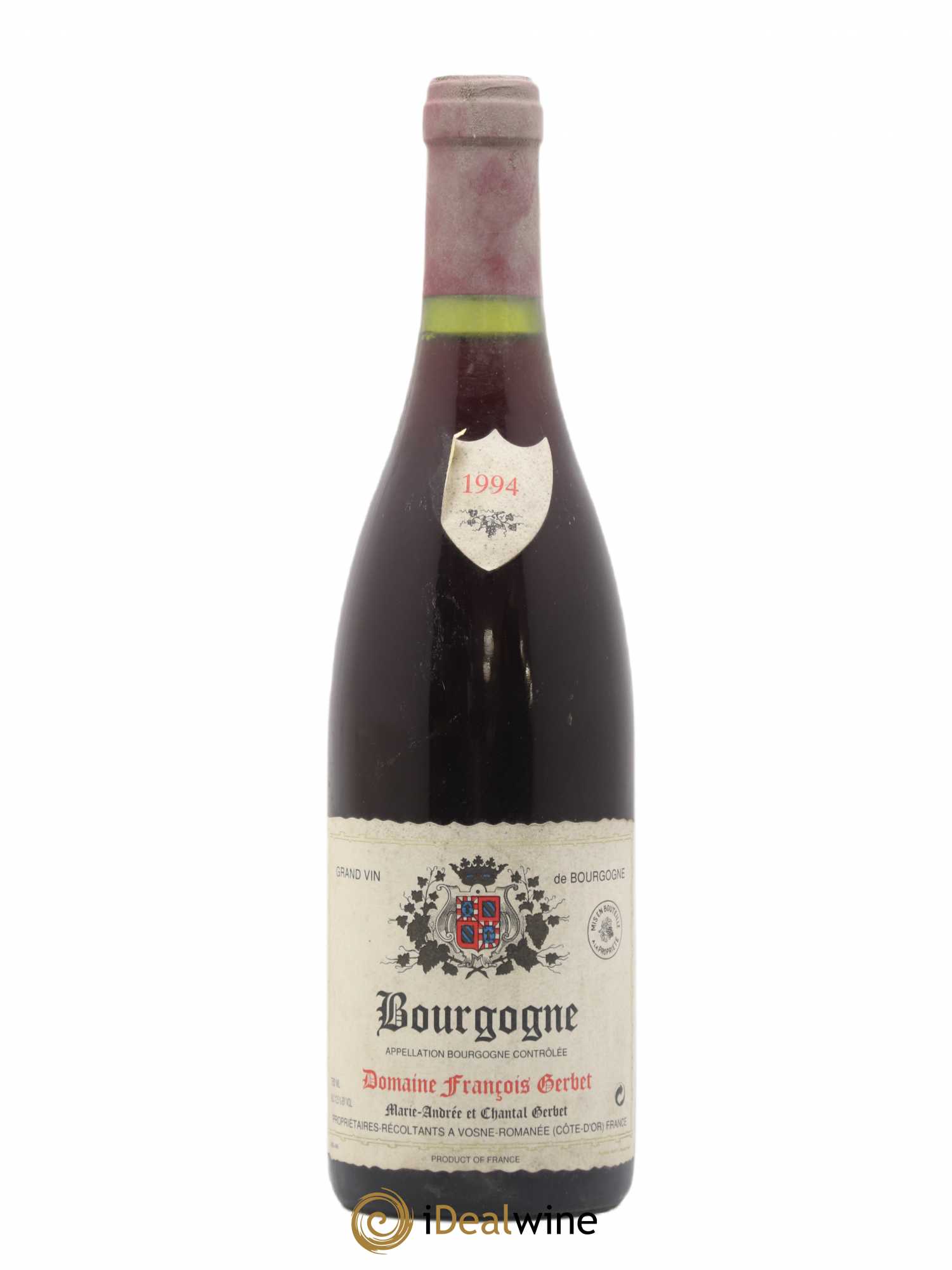 Bourgogne Gerbet 1994 - Lot de 1 bouteille - 0