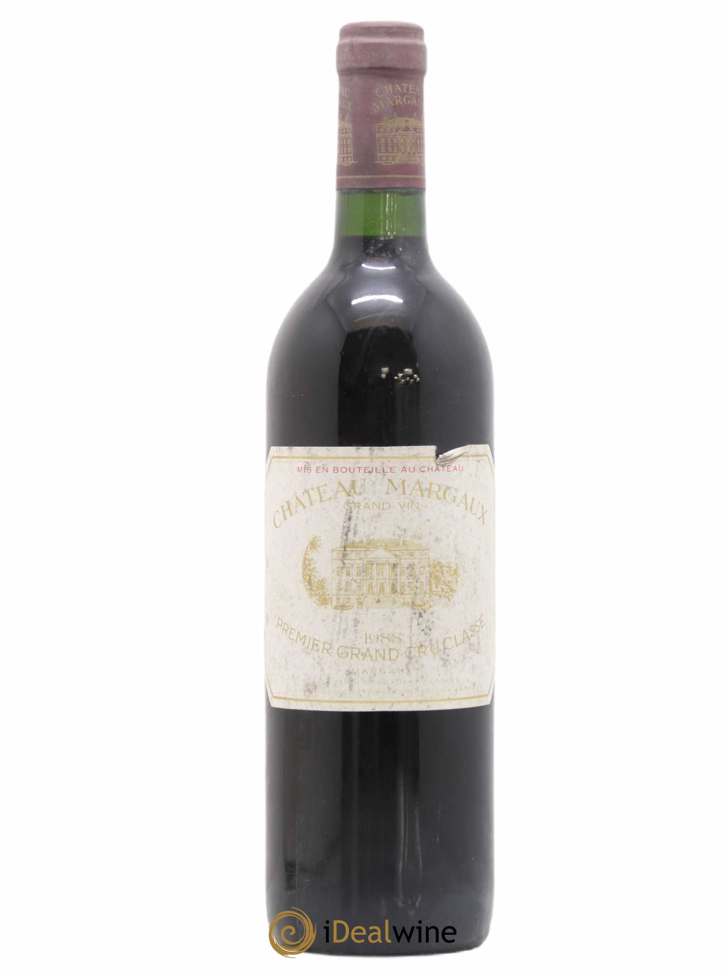 Château Margaux 1er Grand Cru Classé 1988 - Lot de 1 bouteille - 0