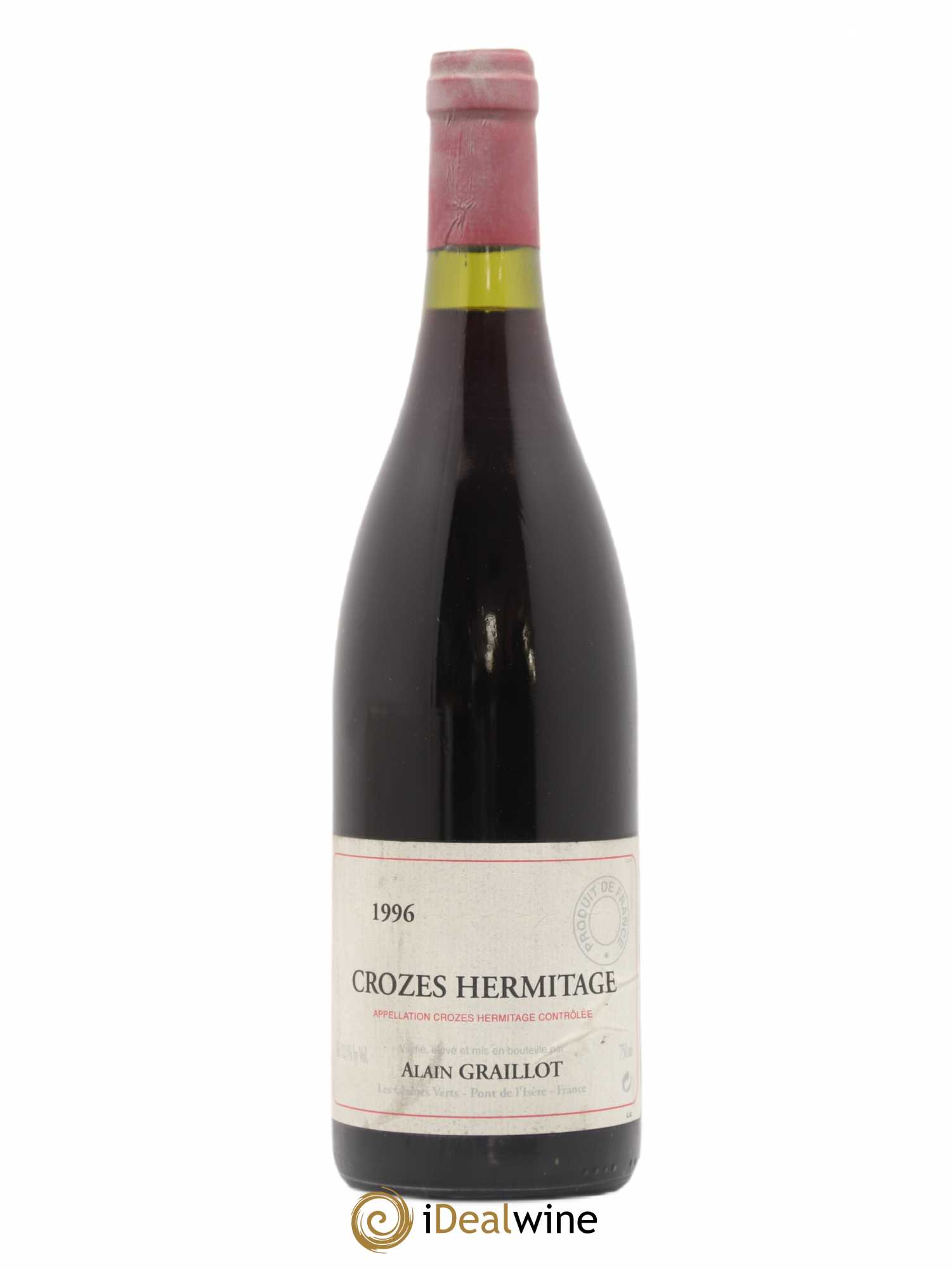 Crozes-Hermitage Domaine Graillot 1996 - Lot de 1 bouteille - 0