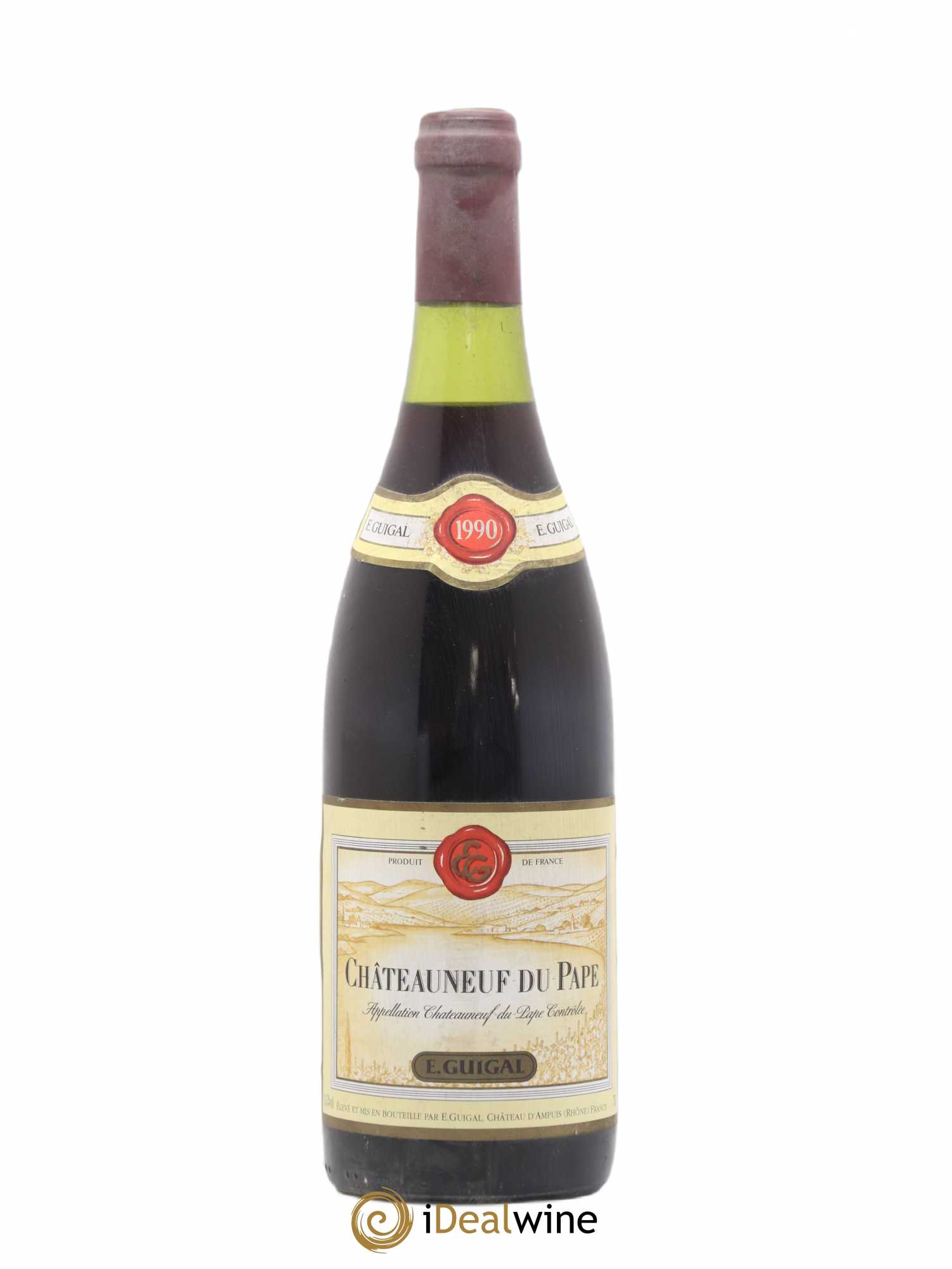 Châteauneuf-du-Pape Guigal 1990 - Lot de 1 bouteille - 0