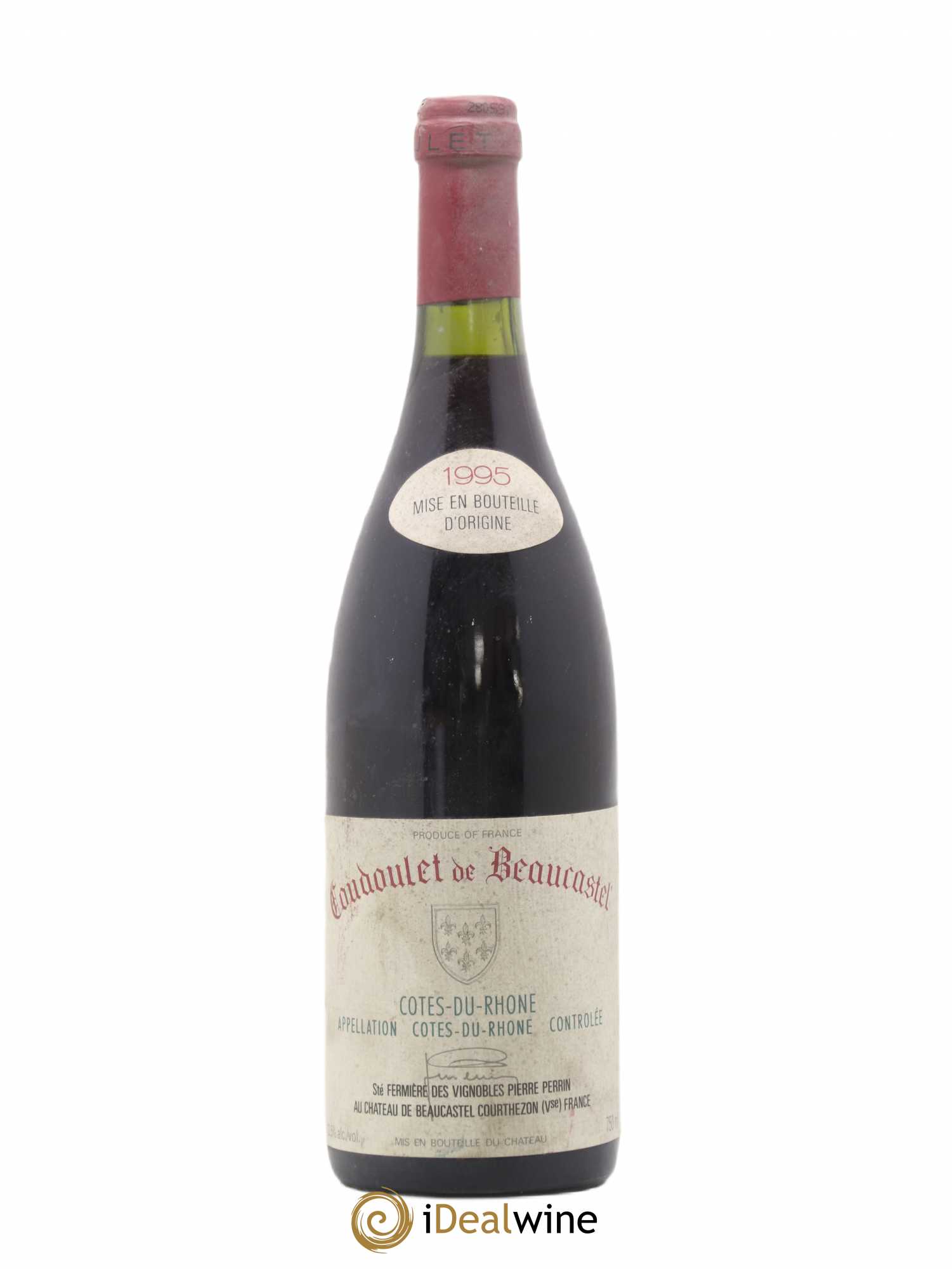 Côtes-du-Rhône Coudoulet de Beaucastel Famille Perrin 1995 - Lot de 1 bouteille - 0