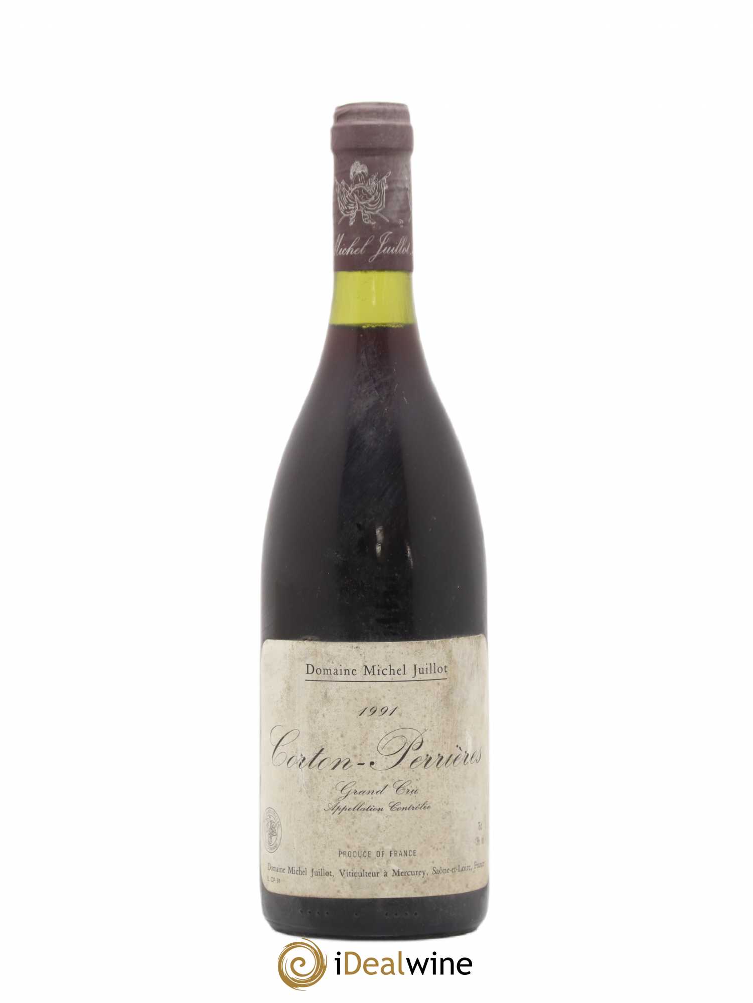 Corton-Perrières Grand Cru Michel Juillot (Domaine) 1991 - Lot de 1 bouteille - 0