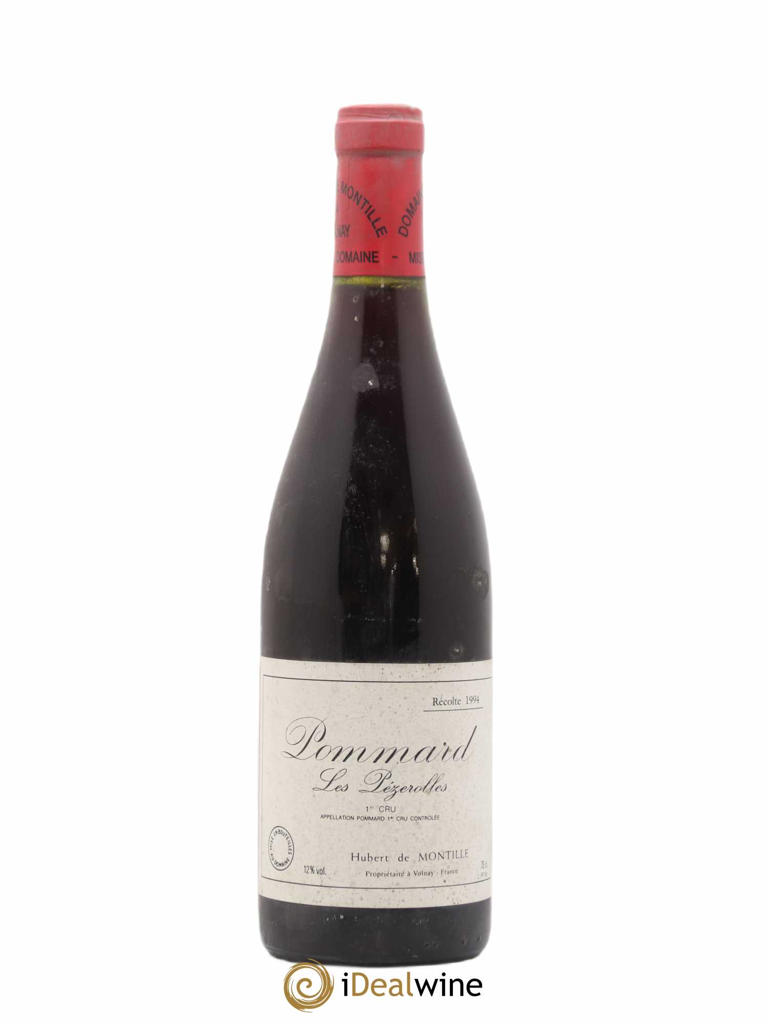 Pommard 1er Cru Les Pézerolles De Montille (Domaine) 1994 - Lot de 1 bouteille - 0